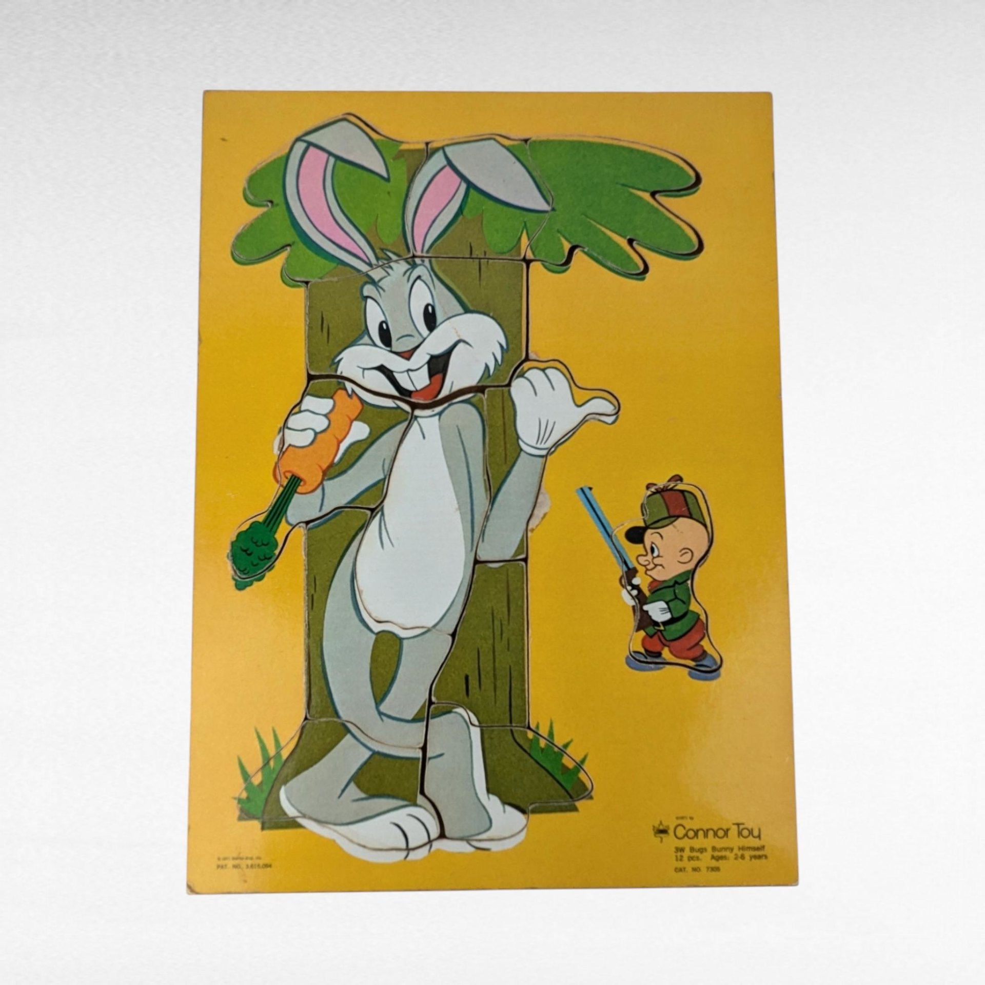 Vintage Looney Tunes Puzzles, 1970s Whitman Puzzles, 1971 Bugs Bunny Puzzle, Collectible Puzzles, Cartoon Puzzles, Gift for Kids