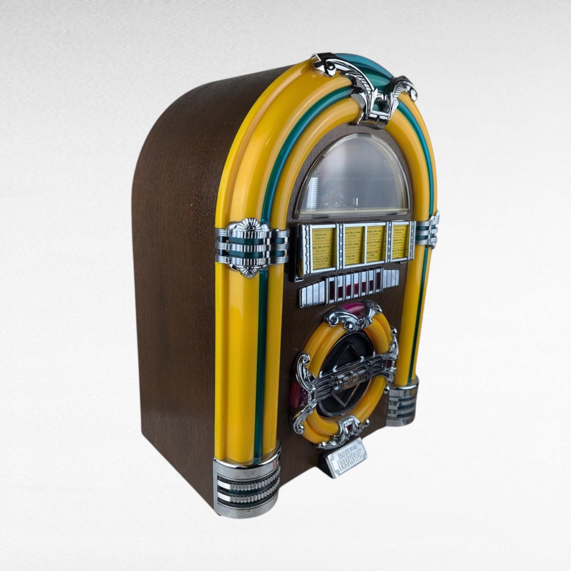 Vintage Salem Freshside Collector Edition Radio, Cassette Player, 14" Retro Jukebox Style, Working, Gift for Music Lovers
