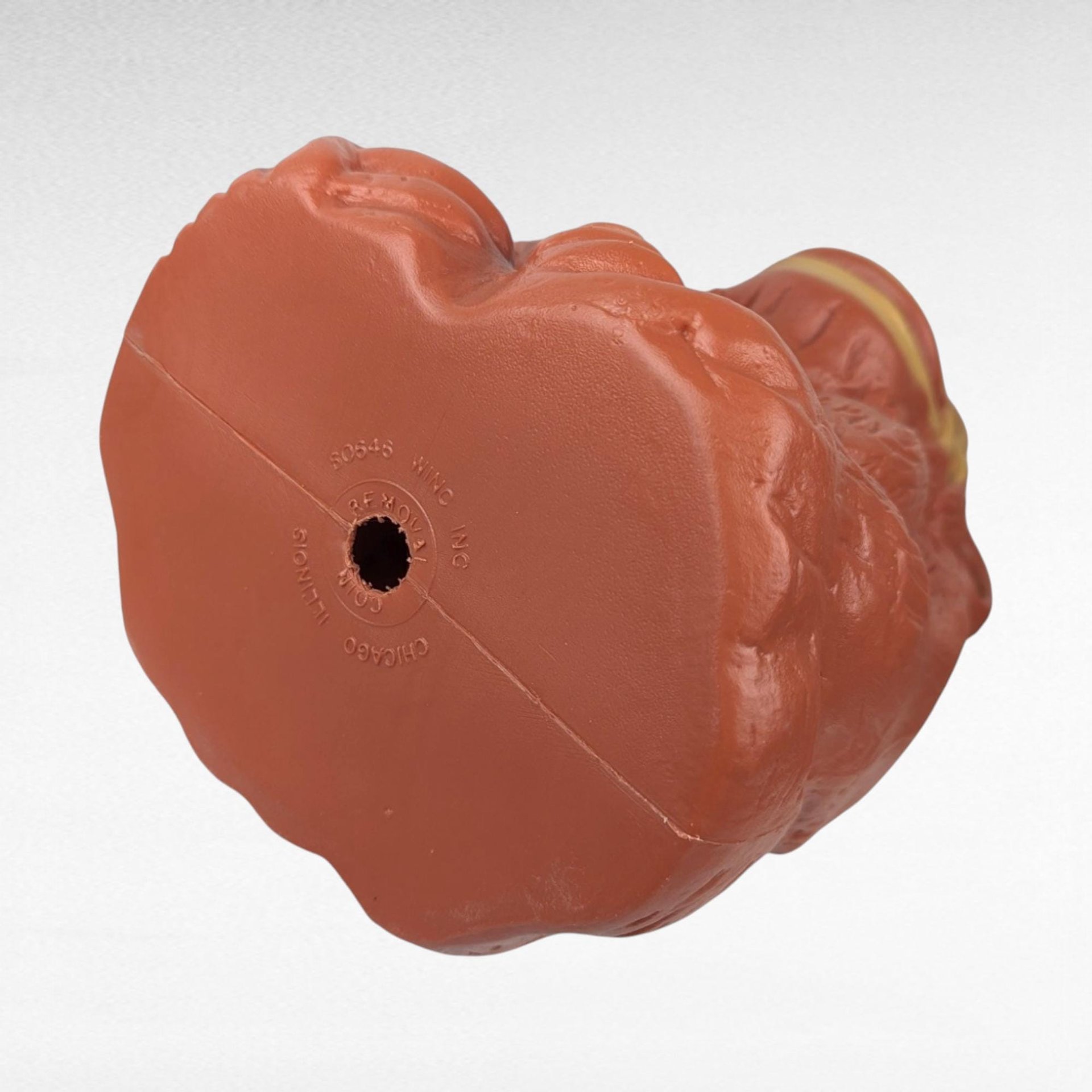 Vintage Wing Inc. Plastic Monkey Bank | Nostalgic Coin Savings | Retro Toy Gift | 10.5 Inches