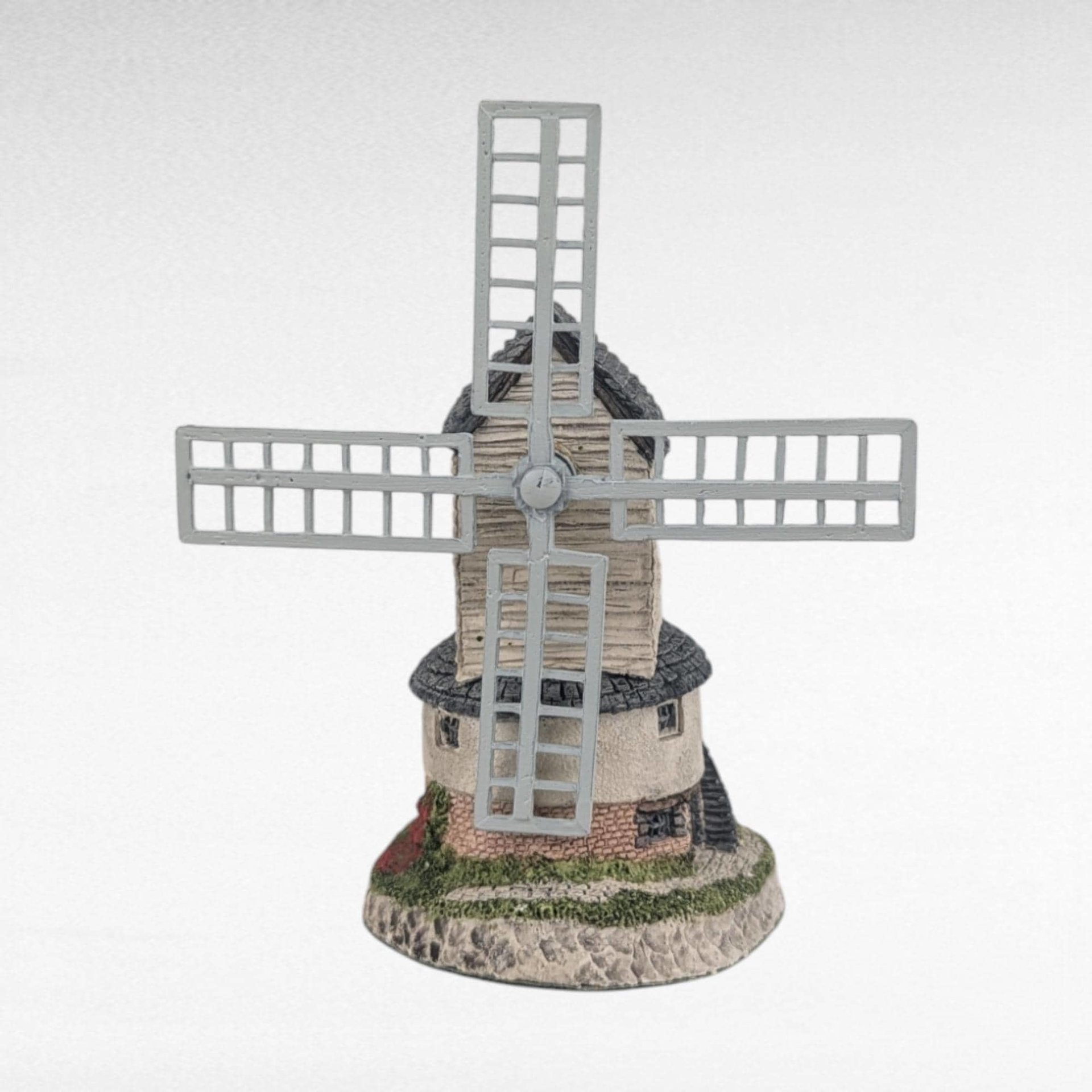 Vintage 1985 David Winter The Windmill Figurine with Box, Collectible English Cottage Decor, Gift for Him, Gift for Her, Miniature Building