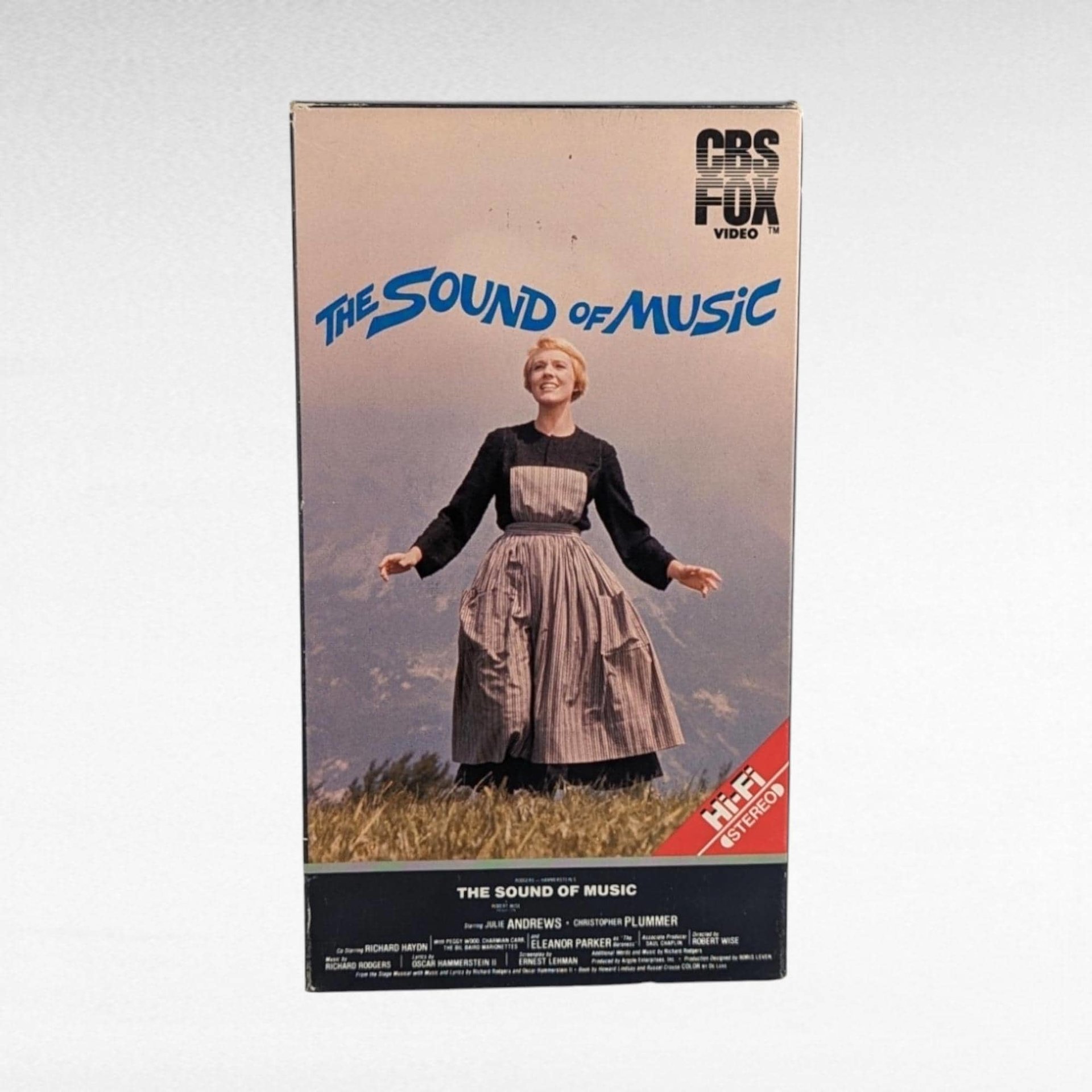 Vintage Wizard of Oz & Sound of Music VHS Set, Sealed Wizard of Oz, Classic Movies, Musical, Collectible VHS, Gift for Movie Lovers