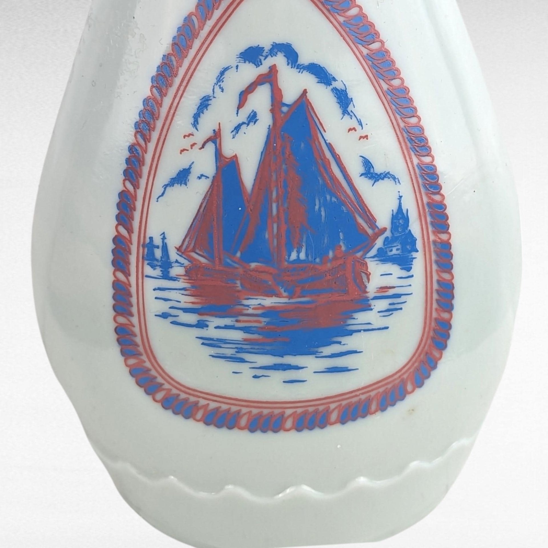 Vintage Decanter Set, 1963 Jim Beam Sailing Ship Decanter, Liberty Bell Decanter, Collectible Decanters, Barware, Home Decor, Gift for Him