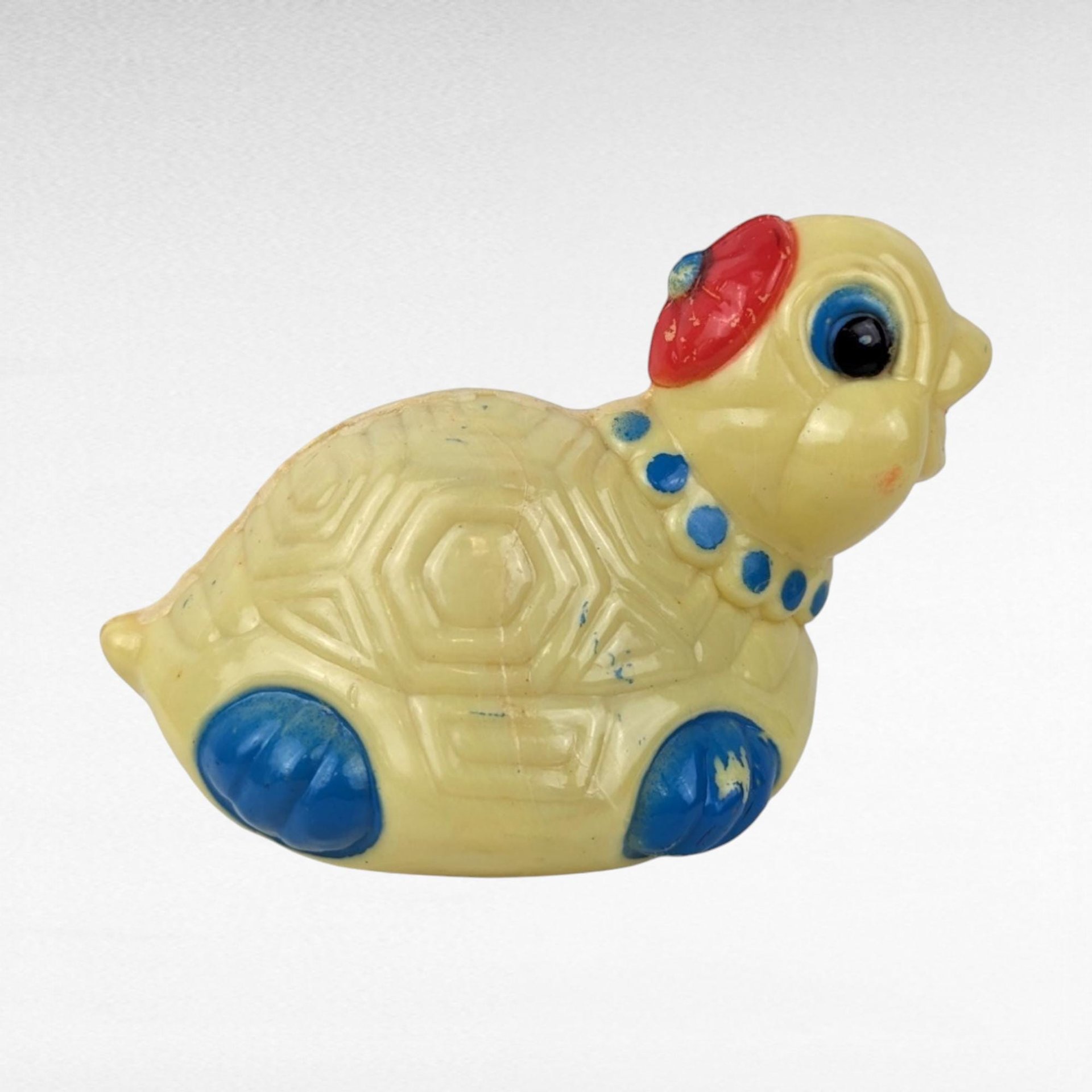 Vintage Toy Lot: Fisher Price Stacking Rings, Playskool Clown, Roly Poly Bear, Musical Turtle, Kaleidoscope - Classic Toys, Collector