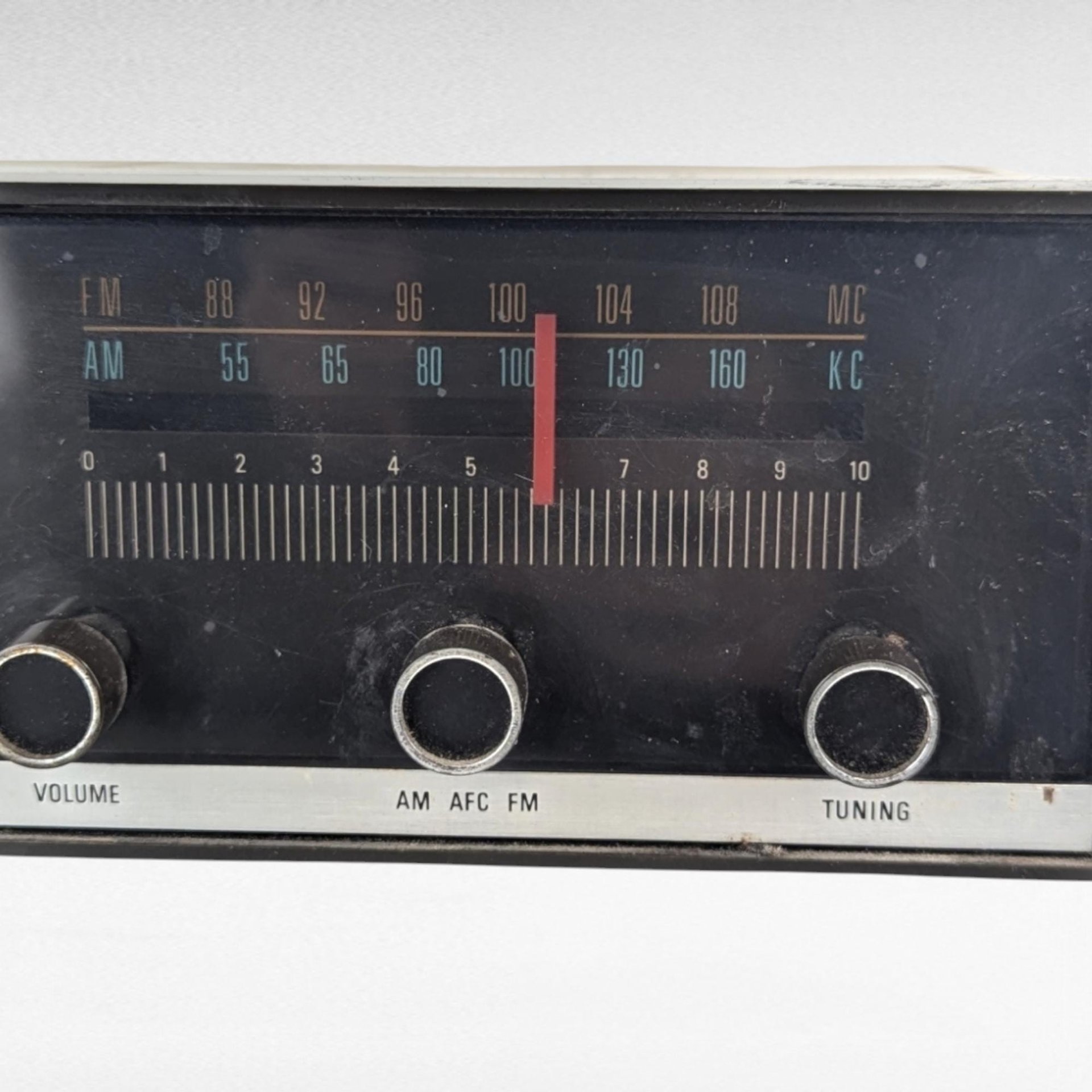 Vintage Milovac TR-707 Clock Radio, Analog Alarm, Retro Bedside Radio, Working, Gift for Vintage Electronics Collector
