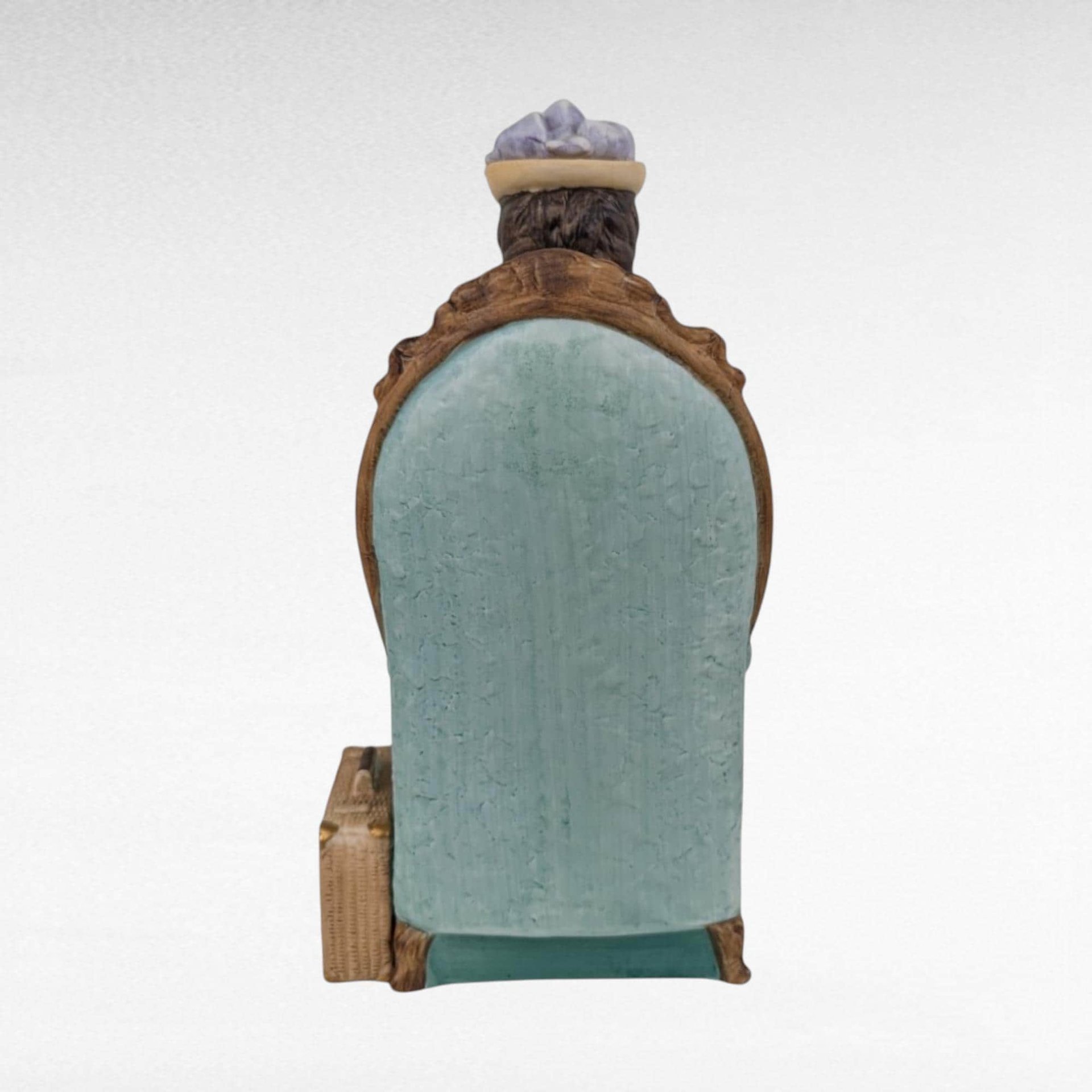 1982 Avon Presidents Club Albee Award Figurine, Vintage Avon Collectible, Woman in Blue Dress, Sales Achievement Award, Recognition Gift