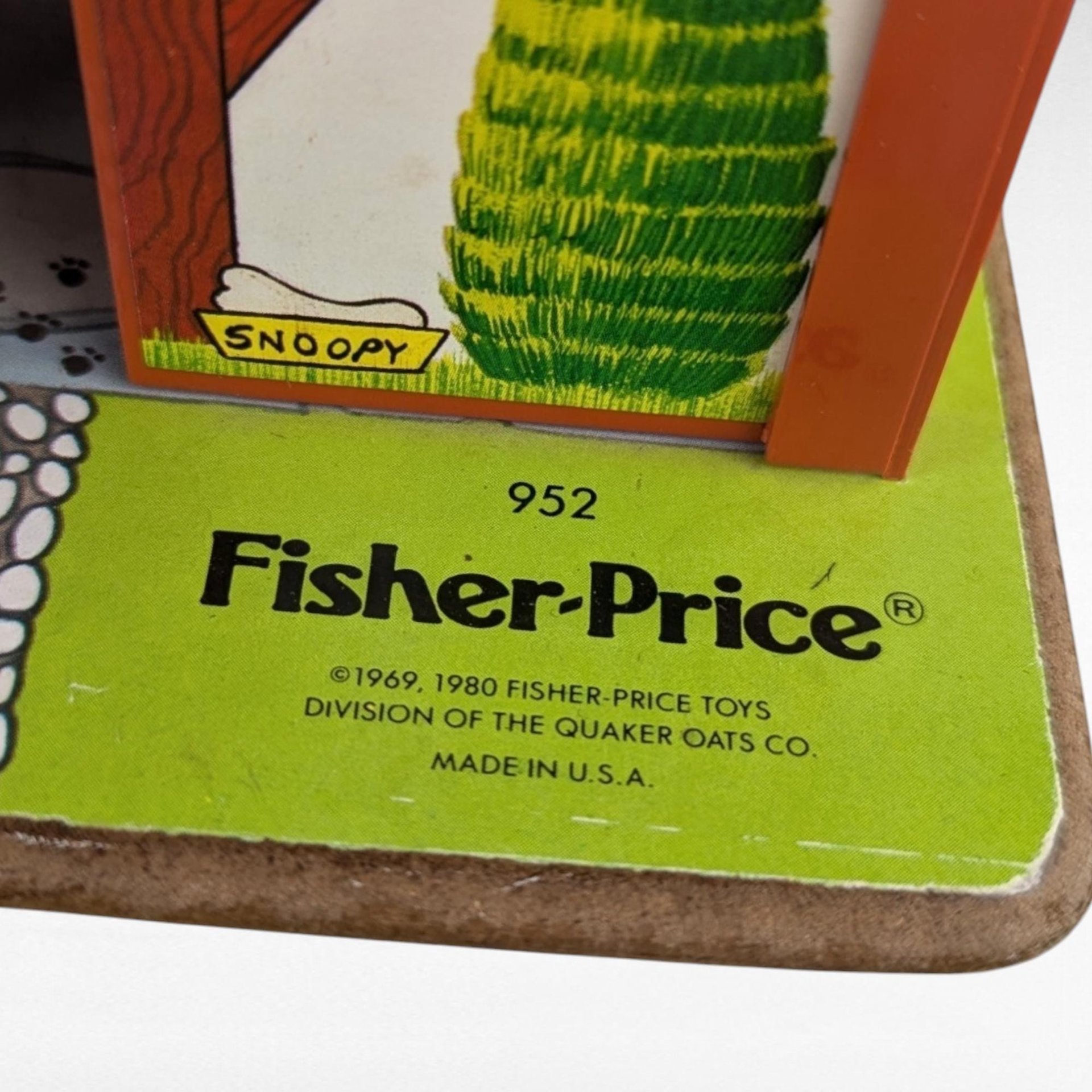 Vintage 1980s Fisher-Price Tudor House 952, Play Family House, Carry-Along House, Preschool Toy, Dollhouse, Collectible Toy