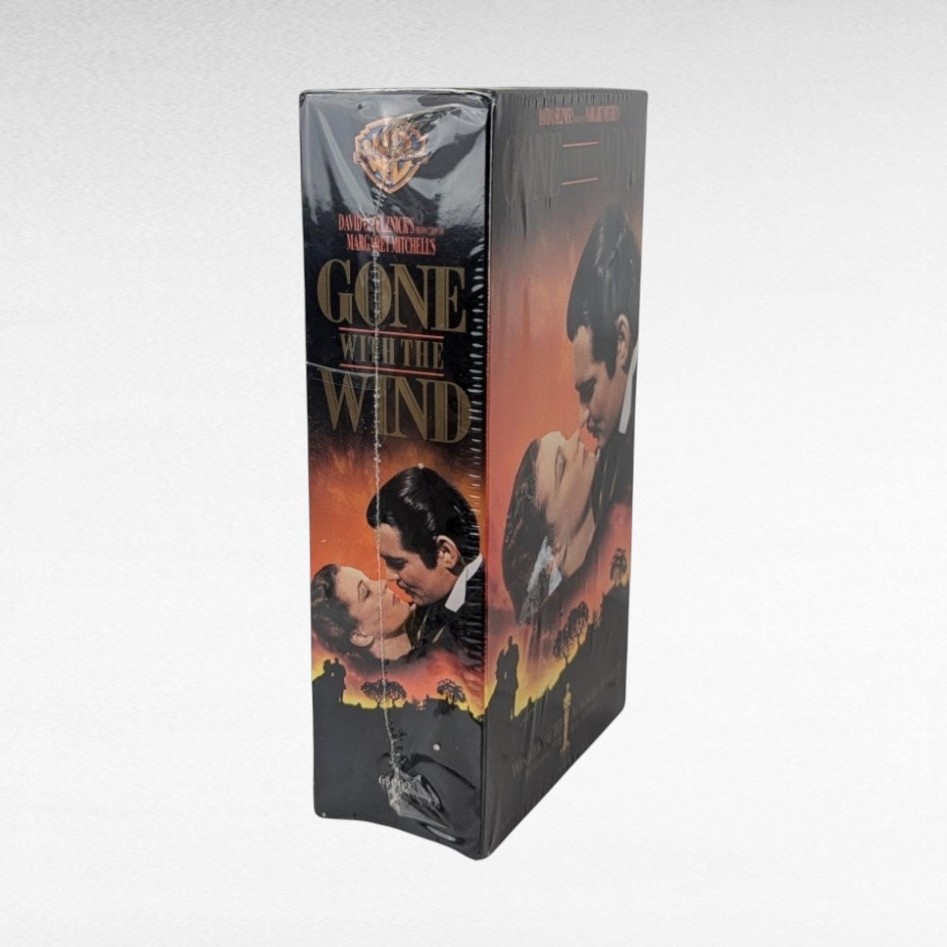 Vintage Gone with the Wind Lot - Sealed VHS Set, Avon Scarlett O'Hara Figurine - Movie Memorabilia, Classic Film Gift