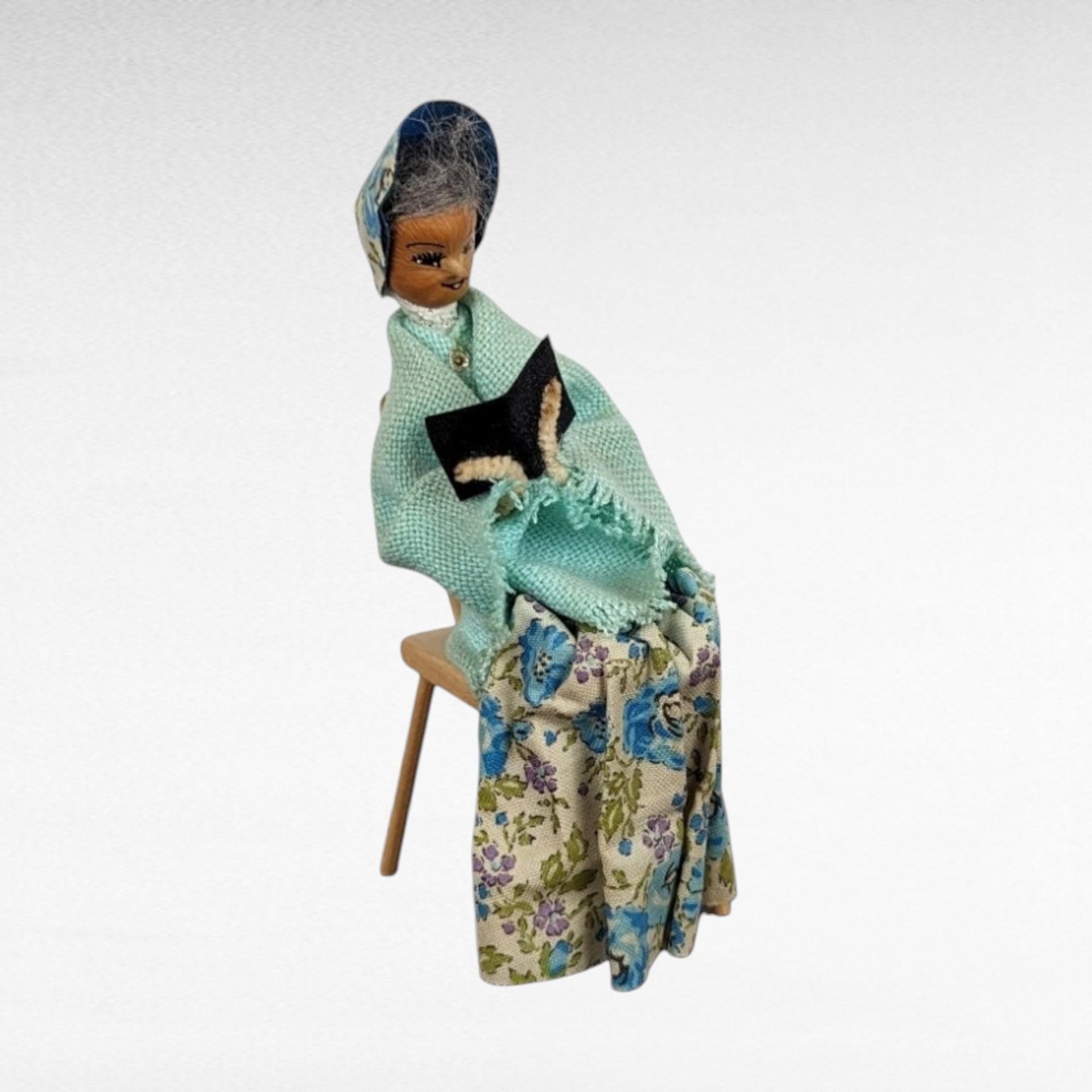 Vintage Assorted Figurines, Handmade Clay Figures, Animal Figurines, Brinn's Skunks, Sonshine Promises Owl, Turtle Figurine