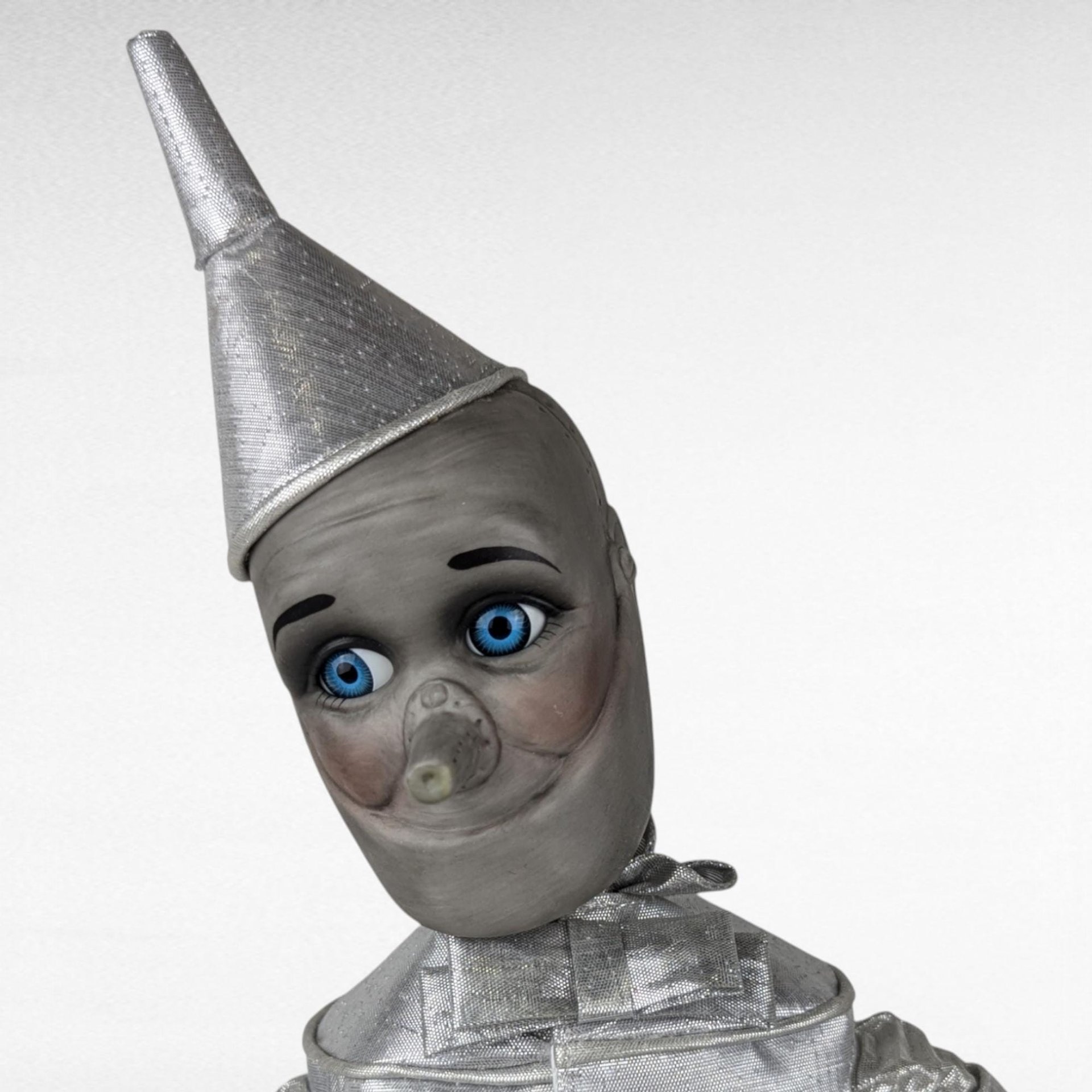 1994 Ashton Drake Wizard of Oz Tin Man Doll, 17 Inch Posable Doll, Collectible Doll, The Wizard of Oz Memorabilia, Missing Axe
