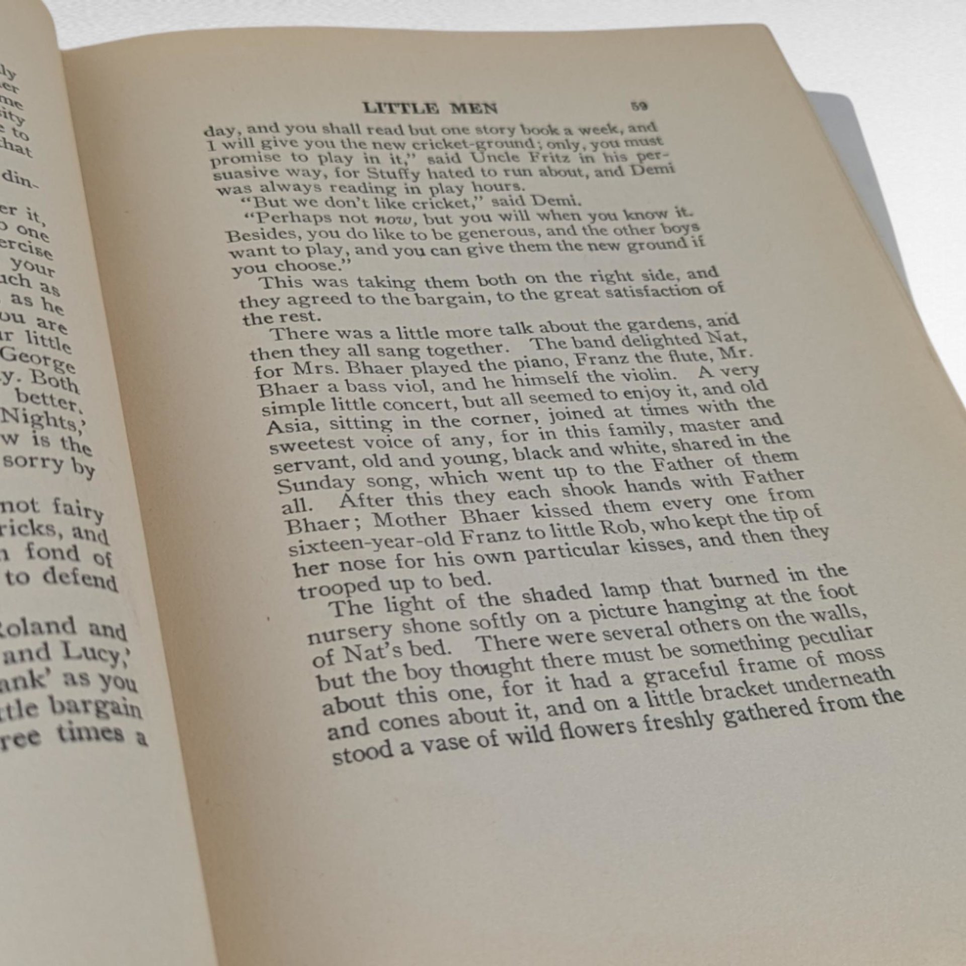 1928 Little Men by Louisa May Alcott, Saalfield Publishing, Vintage Children's Literature, Collectible Book, Gift for Reader
