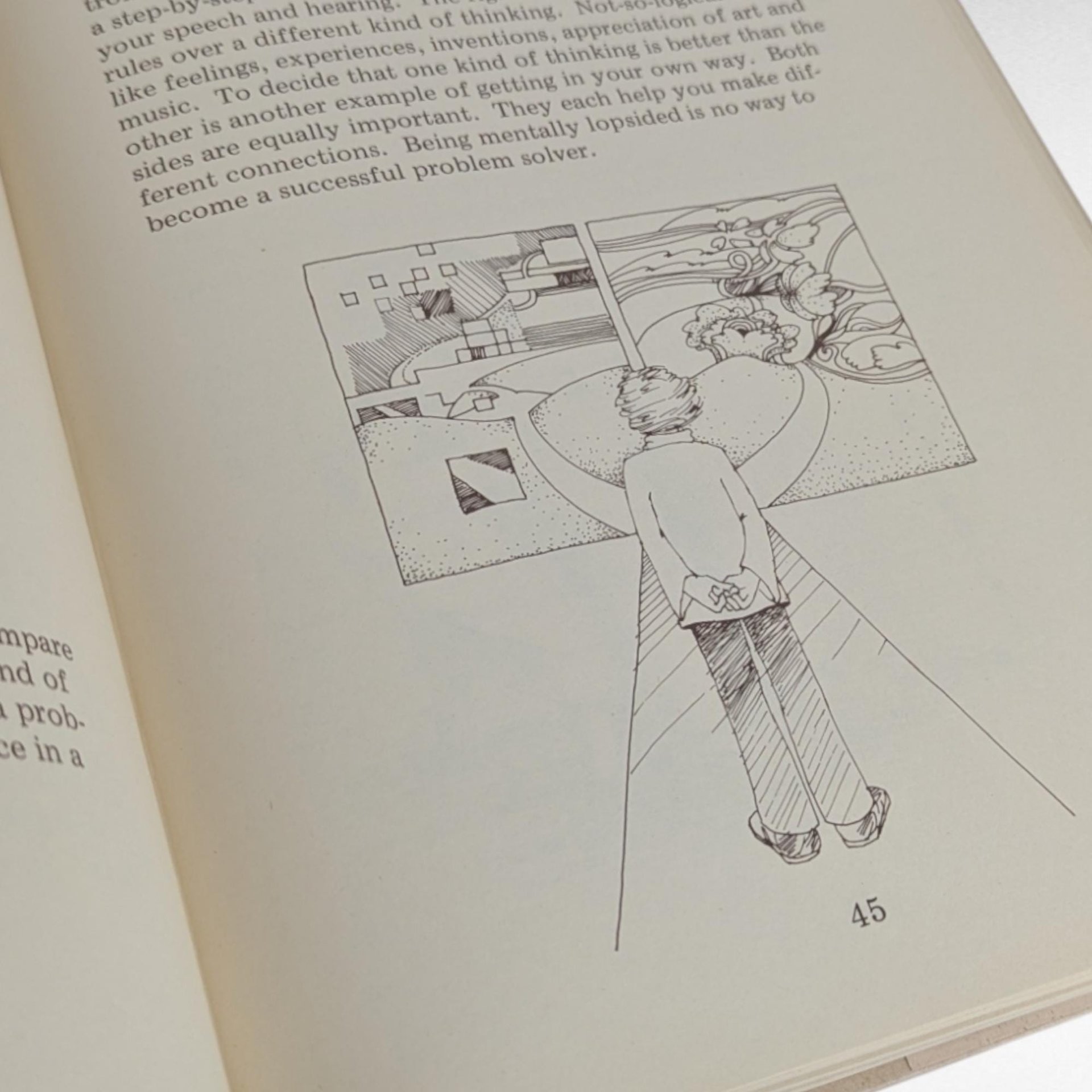 1976 The Book of Think by Marilyn Burns, Vintage Children's Book, Math Education, Gift for Teachers, Homeschool Resource