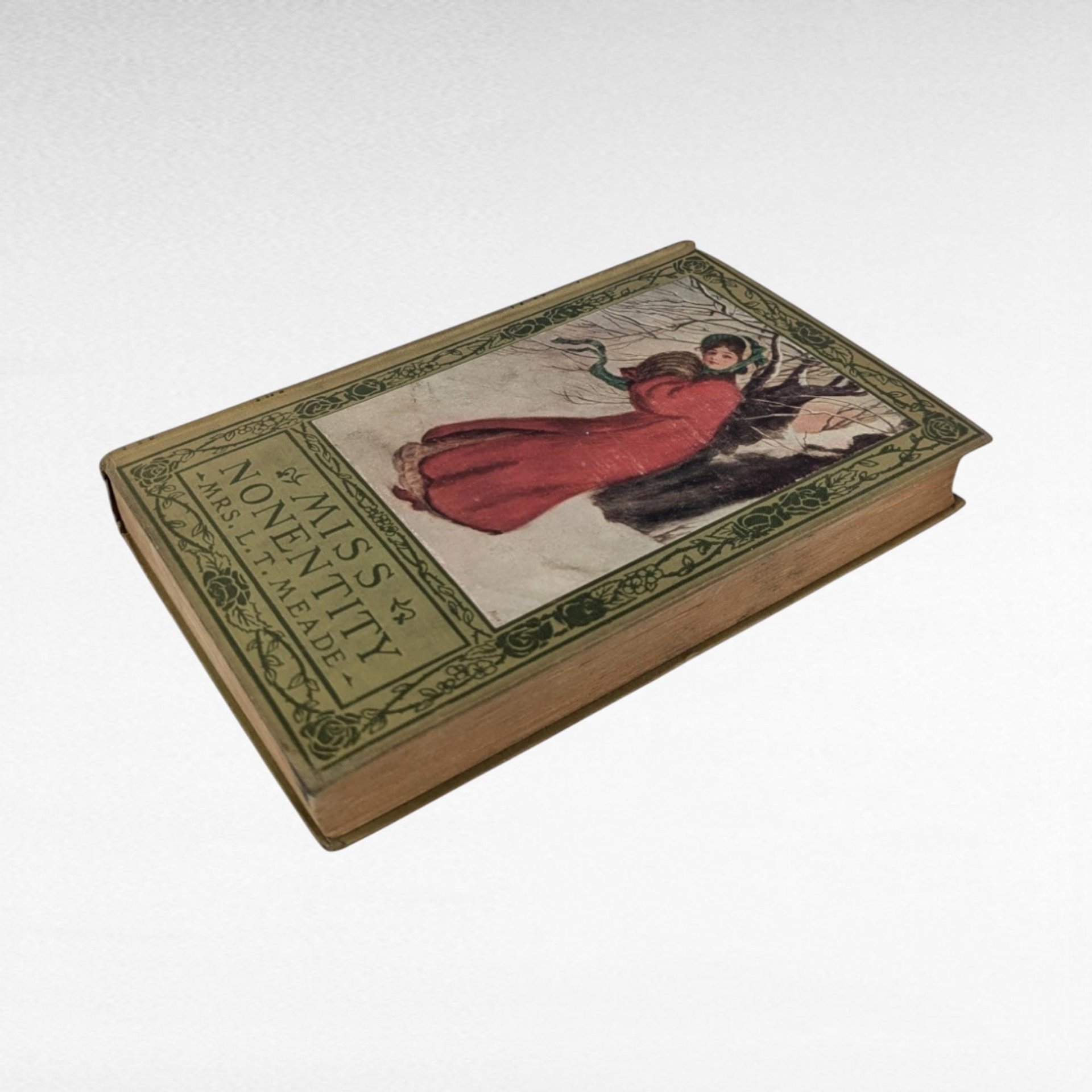 Antique Miss Nonentity by L. T. Meade | Hardcover | Girls' Story | Children's Literature | Vintage Book