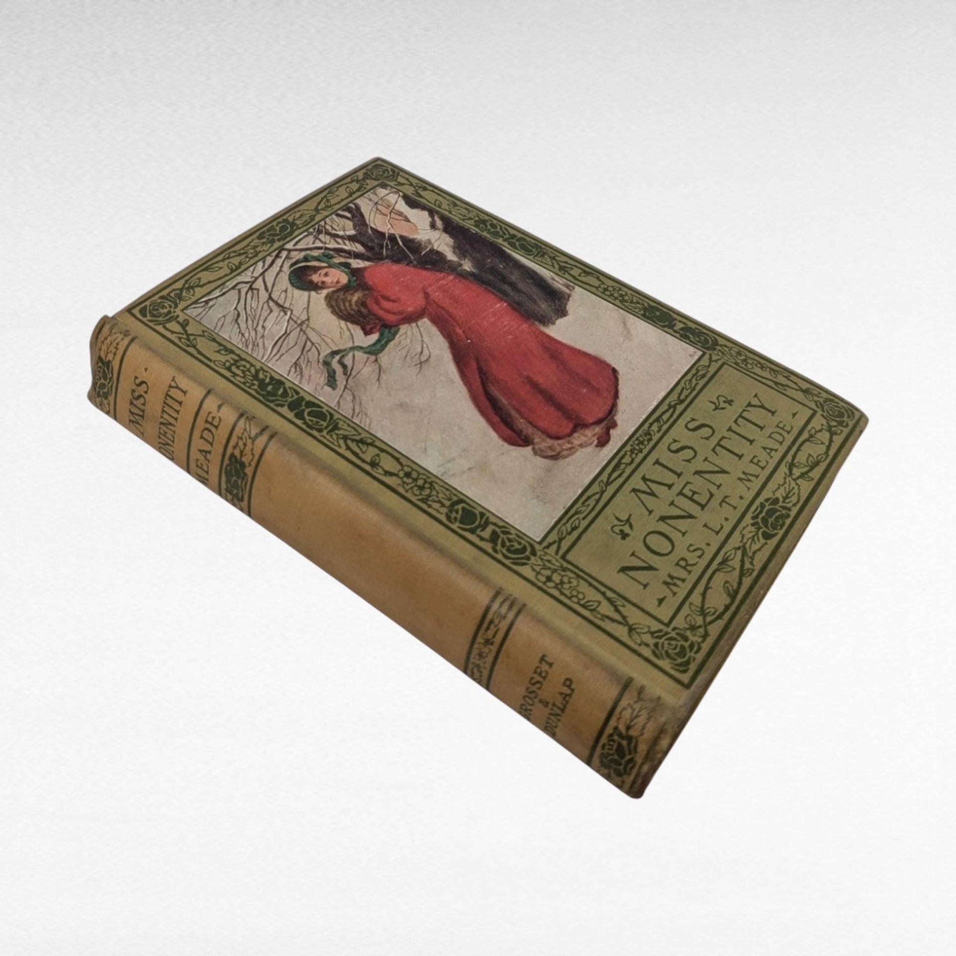 Antique Miss Nonentity by L. T. Meade | Hardcover | Girls' Story | Children's Literature | Vintage Book