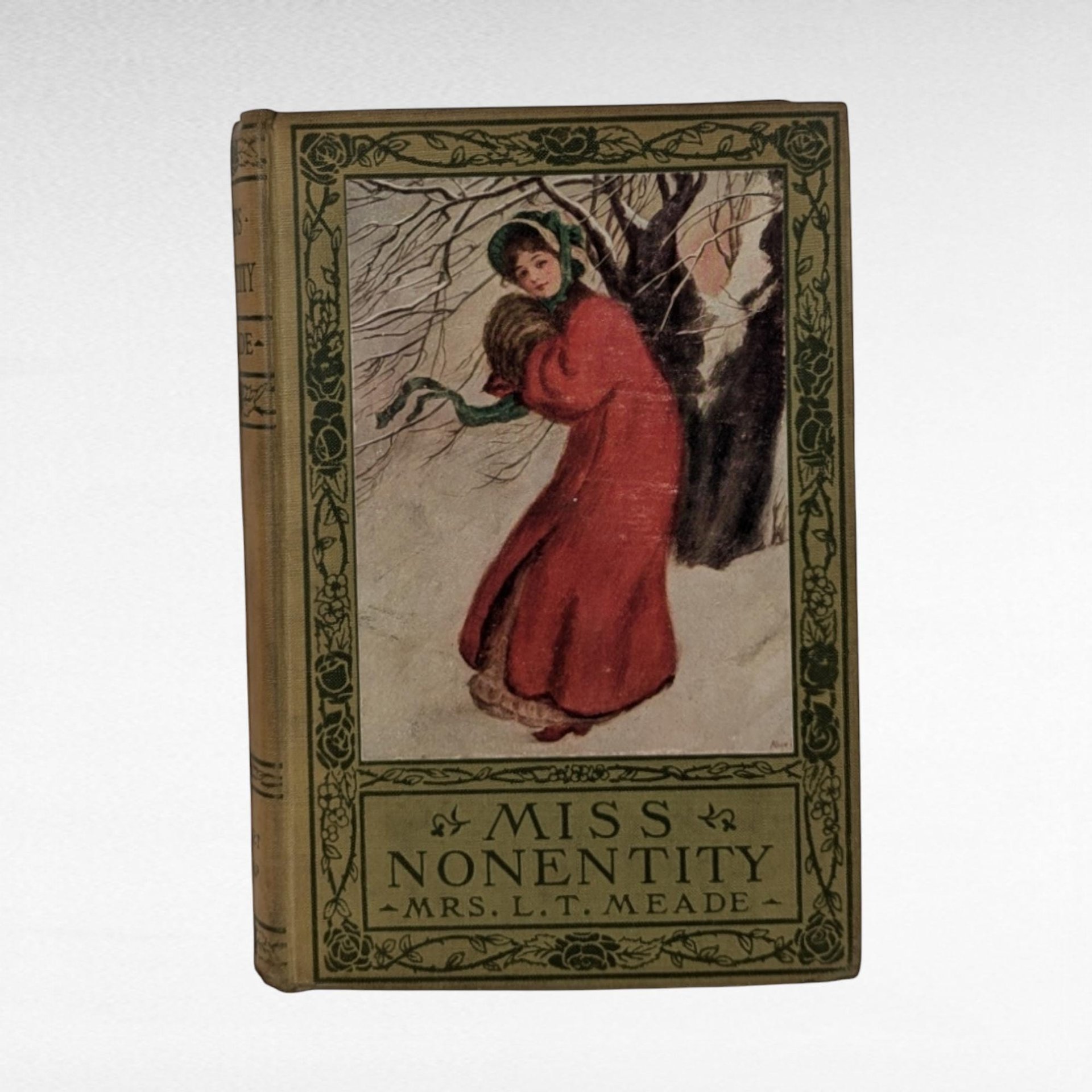 Antique Miss Nonentity by L. T. Meade | Hardcover | Girls' Story | Children's Literature | Vintage Book
