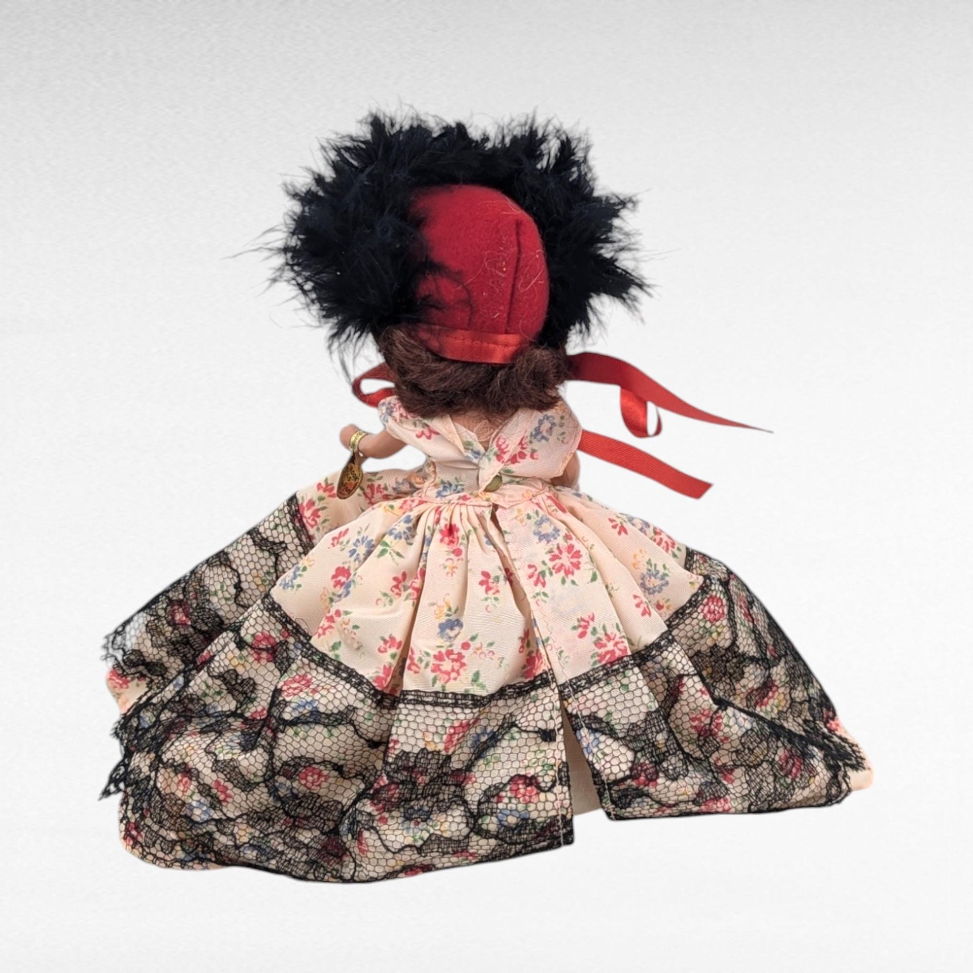 Vintage Nancy Ann Storybook Doll, October Maiden No. 196, 7.5" Bisque Doll, Collectible Doll, Gift for Doll Collectors