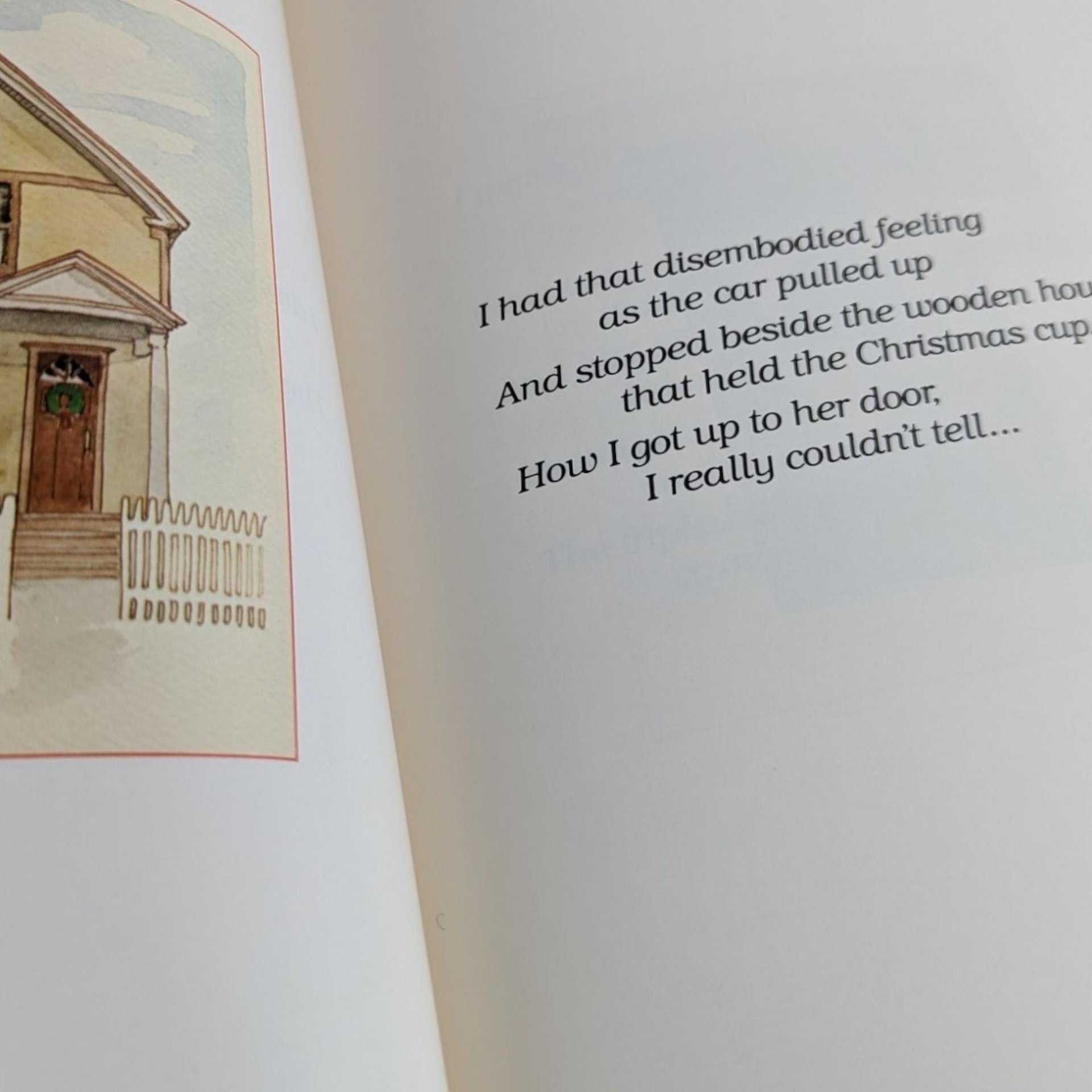Signed Copy, A Cup of Christmas Tea Book, Tom Hegg, Warren Hanson, Autographed Book, Holiday Gift, Collectible Christmas Book