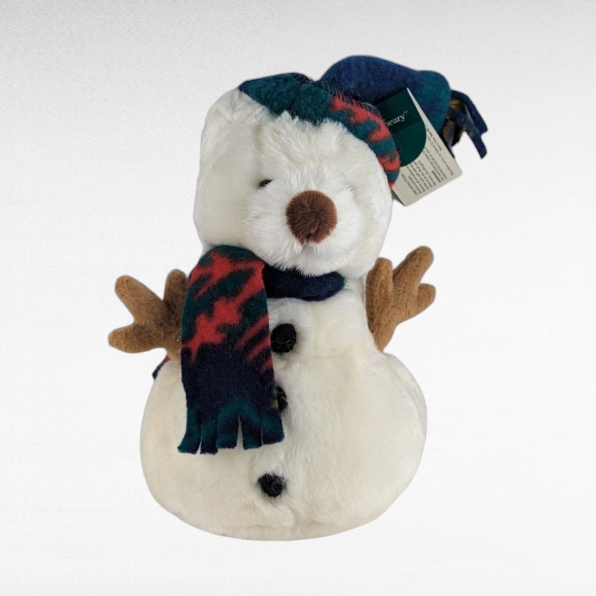 Vintage Christmas Plush Lot, Russ Snowbeary, Hallmark Teddy Mittens, Ty Snowboy, Holiday Plush Toys, Gift for Christmas Lovers