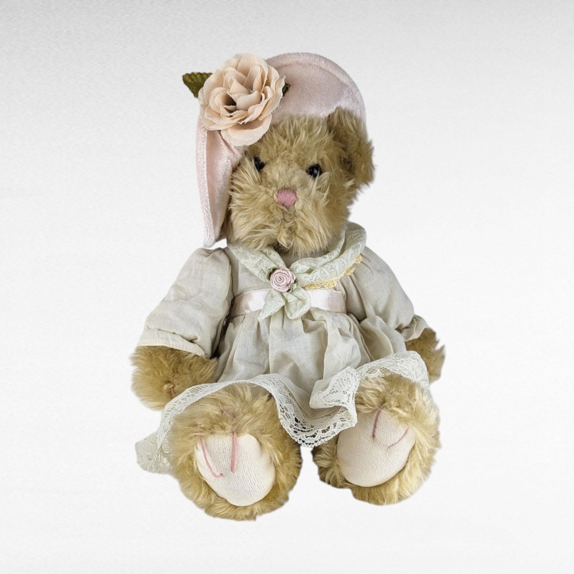 Vintage Girl Teddy Bear Lot - 1993 Ty Eve, Russ Claudette, Hen & Holly, Russ Berrie Bronwyn - Collectible Bears, Vintage Plush, Gift Ideas