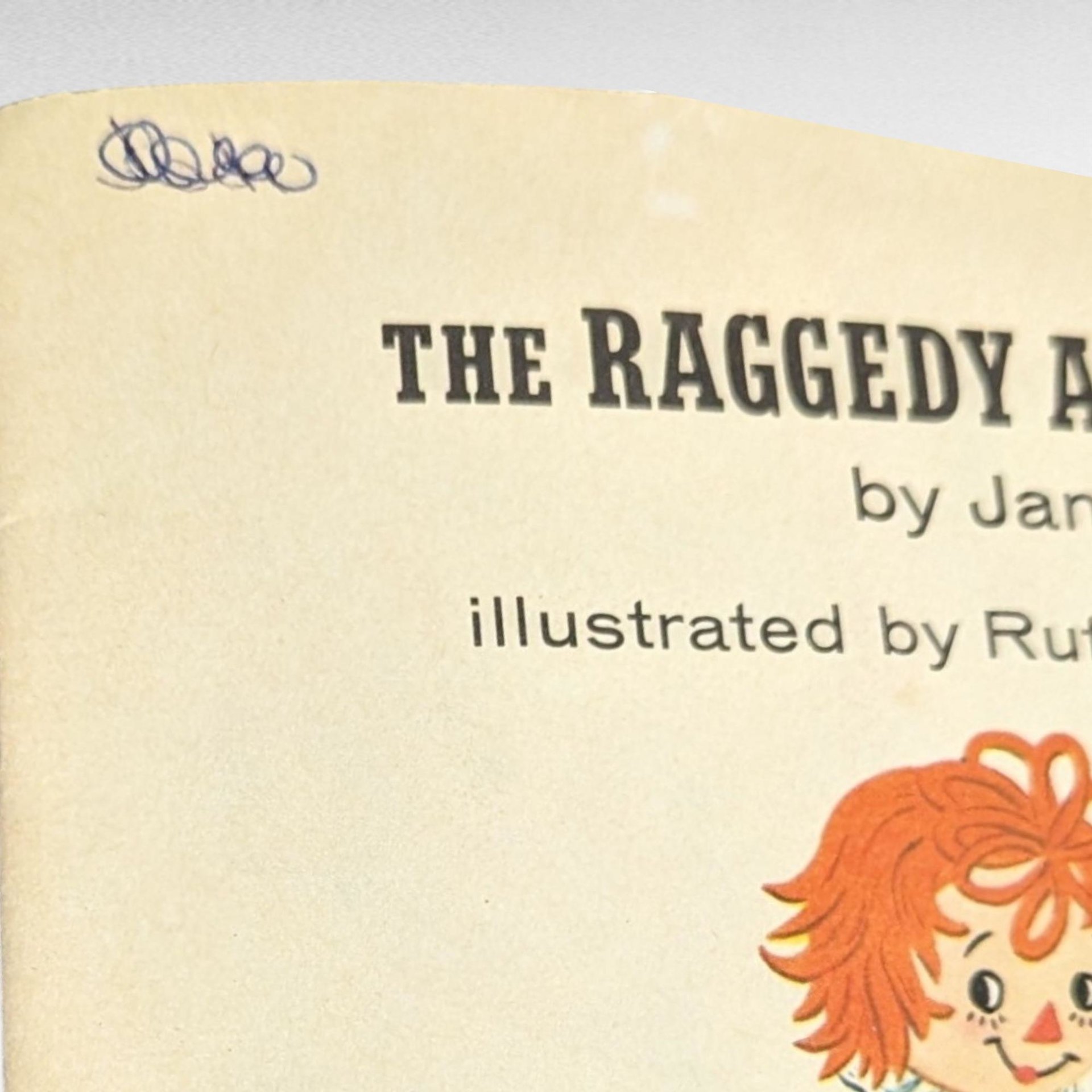 Vintage Raggedy Ann Lot, Playskool Doll, 1970s Books, Collectible Toys, Gift for Child, Nostalgic Decor