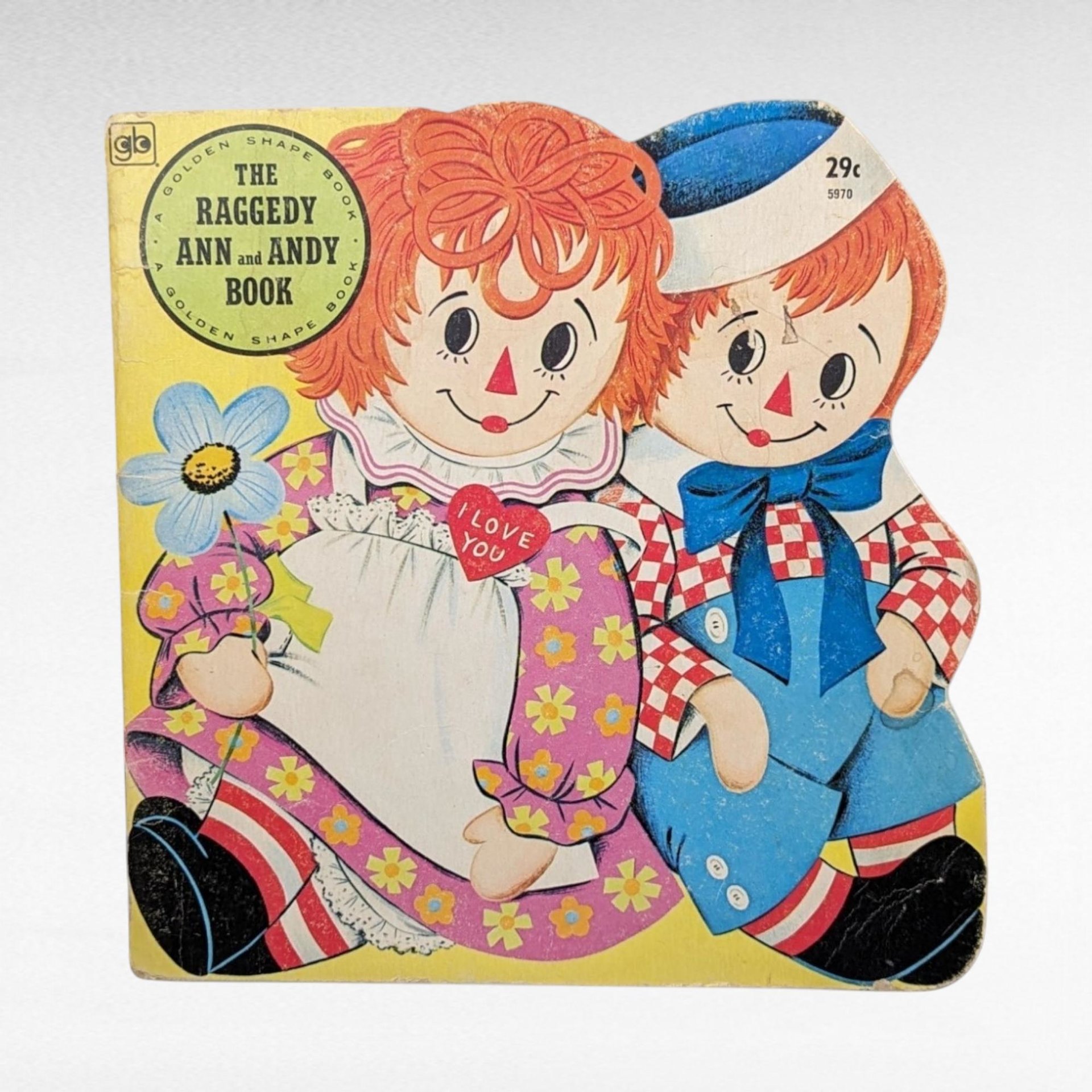 Vintage Raggedy Ann Lot, Playskool Doll, 1970s Books, Collectible Toys, Gift for Child, Nostalgic Decor