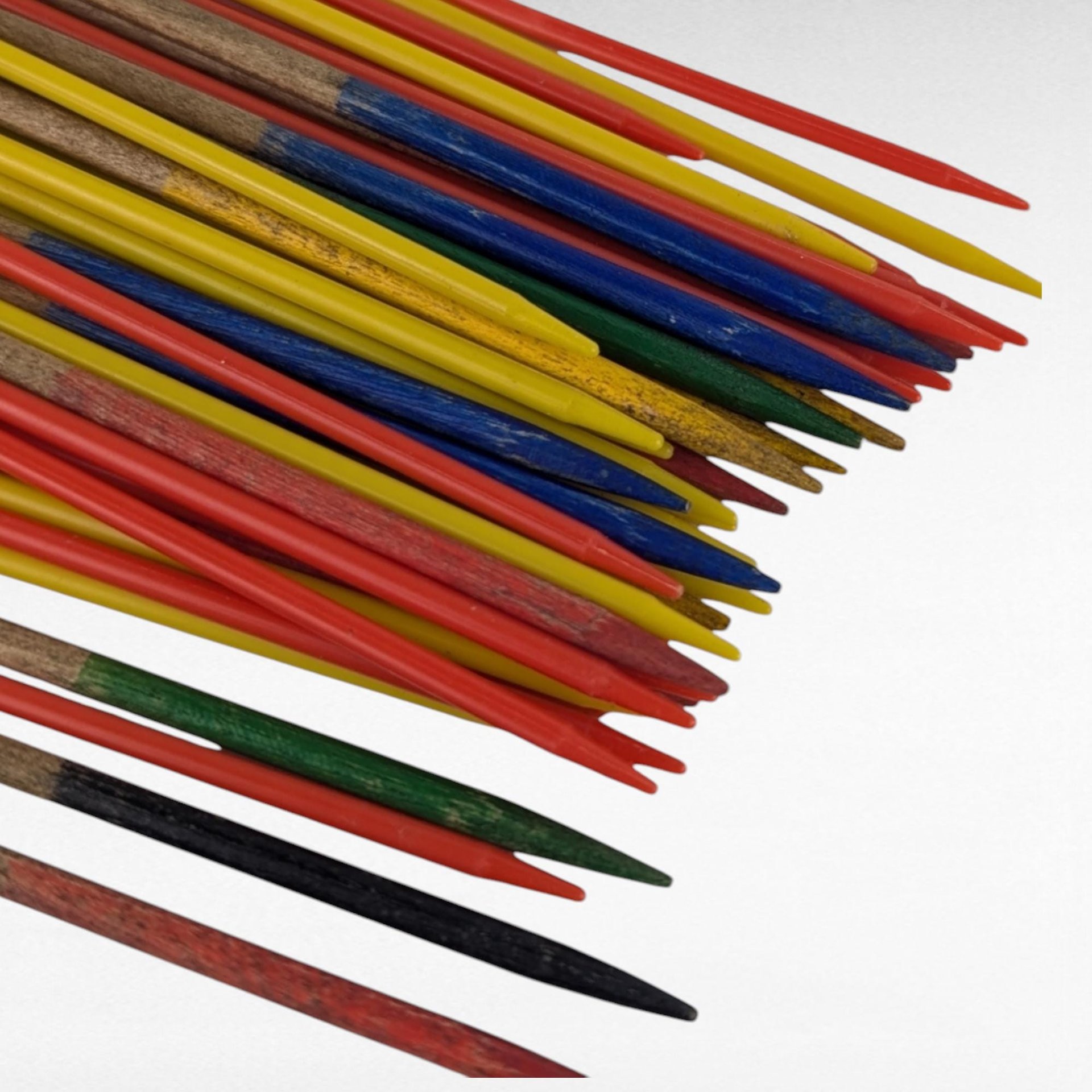 Vintage Joy Scramble Stix Pick Up Sticks Game, Retro Wooden Sticks Game, Classic Family Game, Kids Game, Party Game, Collectible Toy