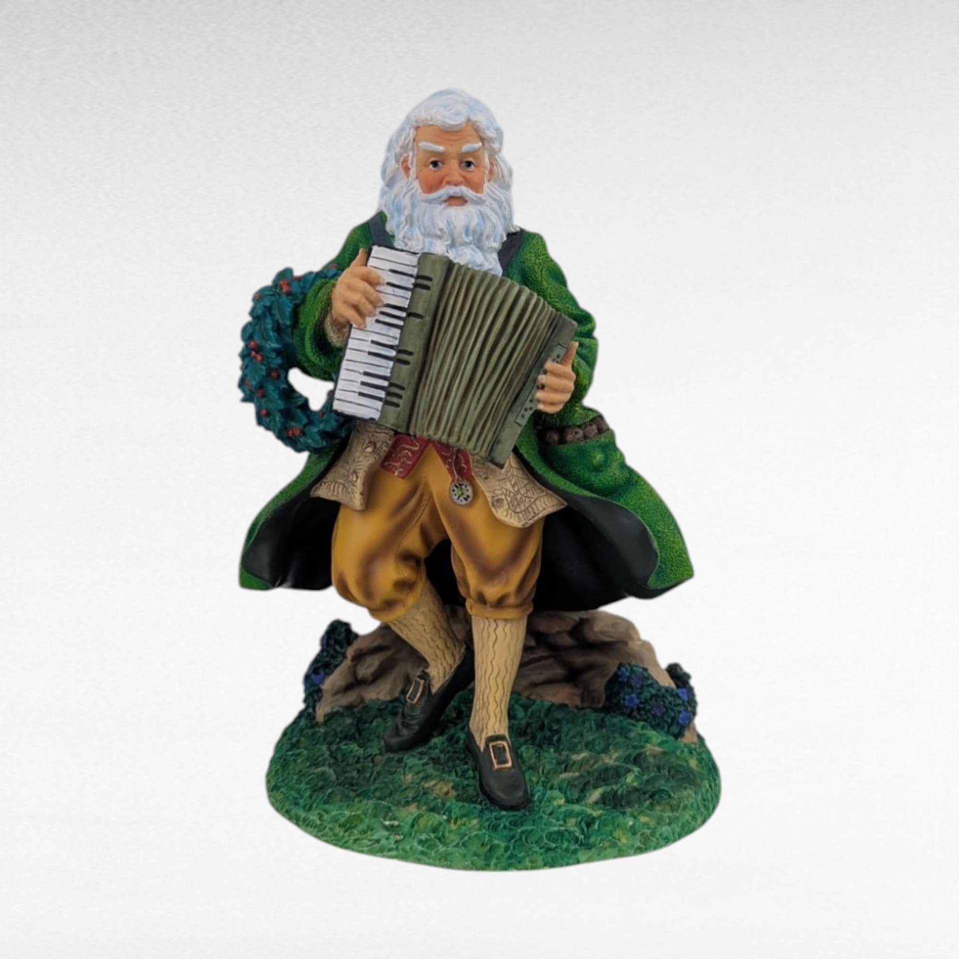 Vintage Pipka Santa Figurines, Russian and Irish Santa Claus Set, Collectible Holiday Decor, Christmas Gift, Limited Edition, Home Decor