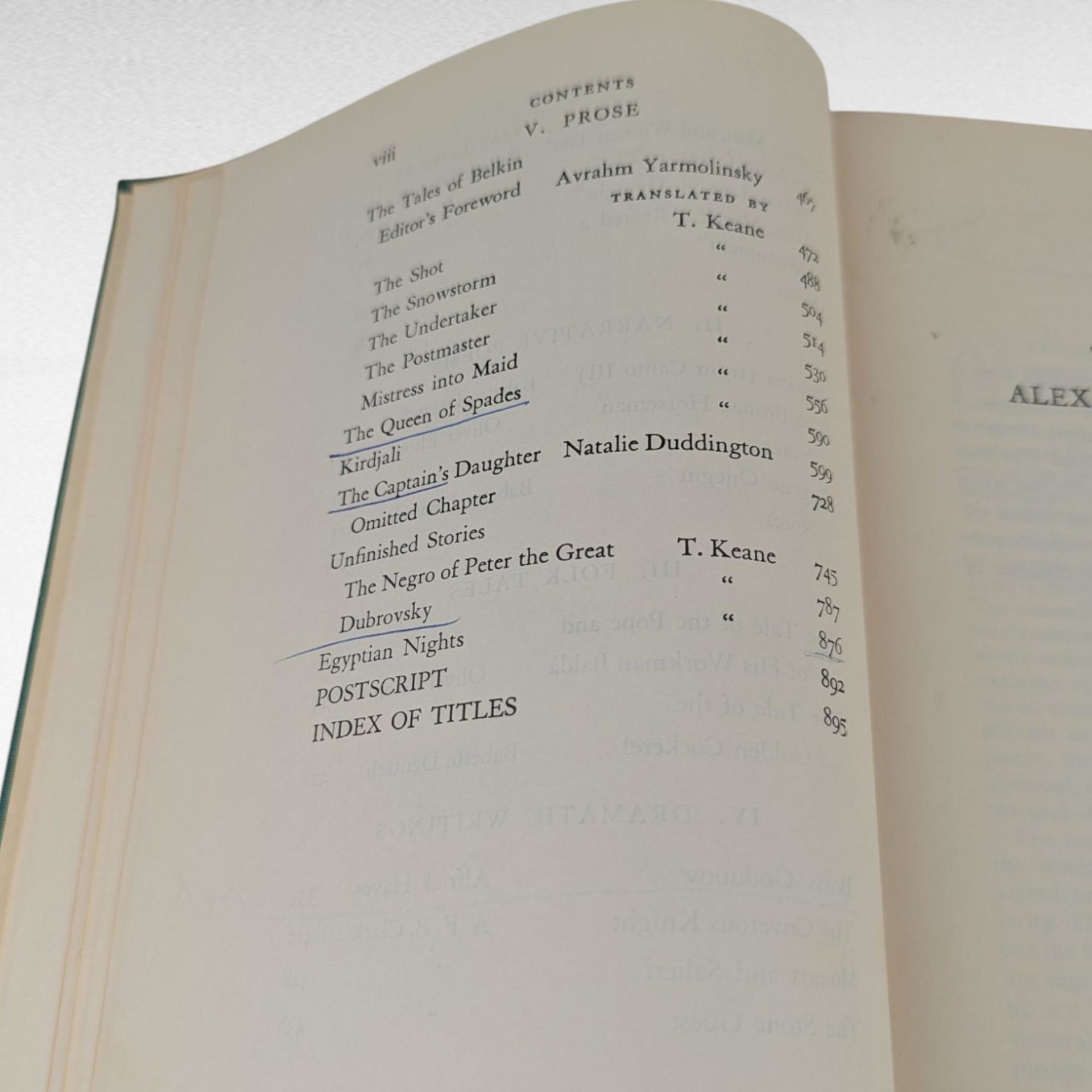 1936 Pushkin Poems Prose Plays, Vintage Hardcover, Modern Library Edition, Russian Literature, Gift for Book Lover, Avrahm Yarmolinsky