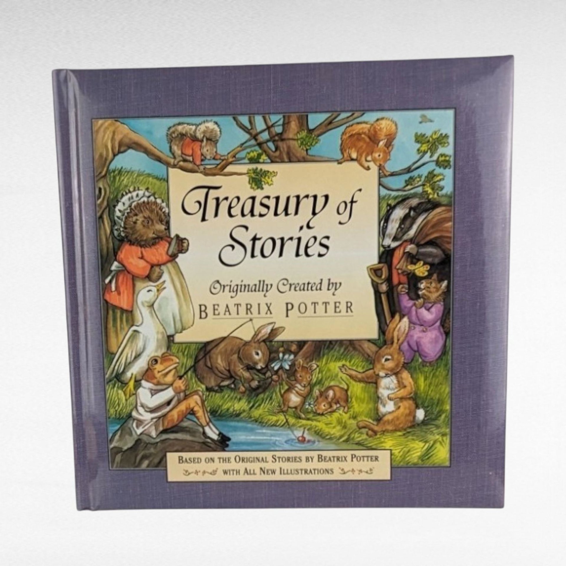 Vintage Children's Book Lot, 1990s Best Loved Stories & Beatrix Potter Treasury, Classic Kids Literature, Gift for Young Readers