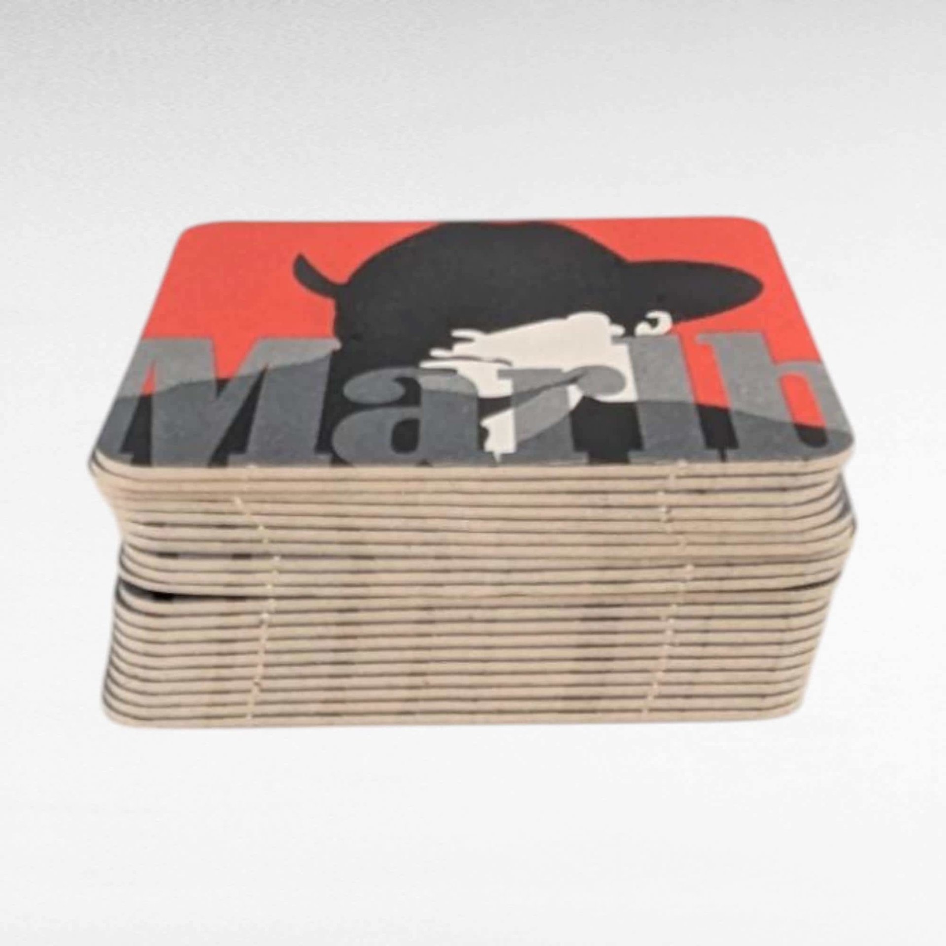 Vintage Marlboro Man Cardboard Coasters, Set of 20, 4 Inch, Collectible Barware, Retro Advertising, Mancave Decor, Gift for Him