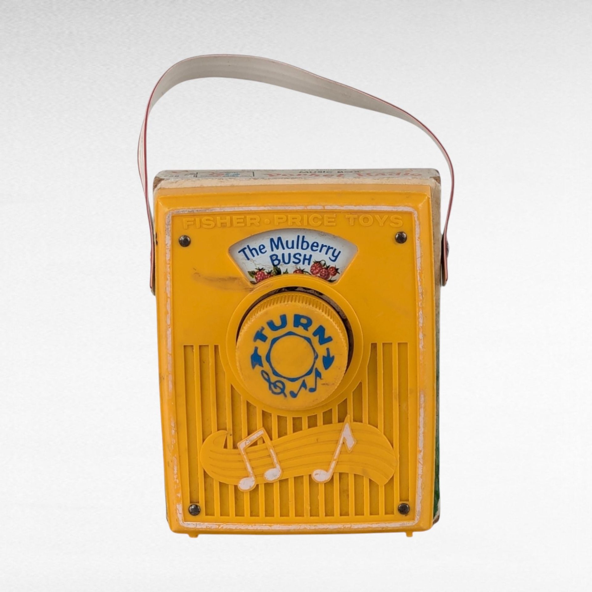 Vintage Fisher Price Pocket Radio, Toy Radio, Musical Toy, Retro Toy, Gift for Child, Nostalgic Toy, Collectible Toy