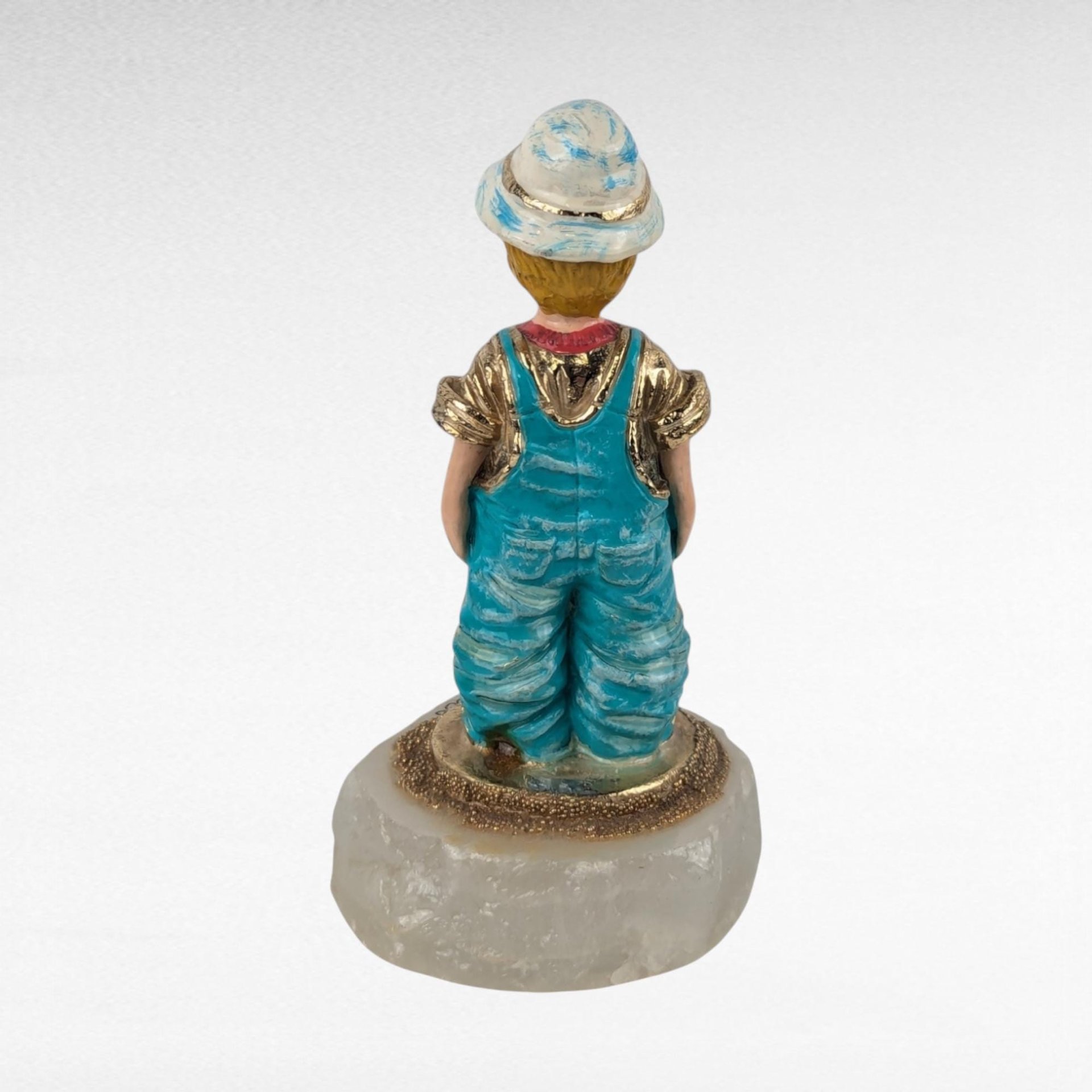 Vintage 2000 Ron Lee Rascal Clown Figurine, 4.5" Collectible Clown, Whimsical Decor, Gift for Clown Collectors