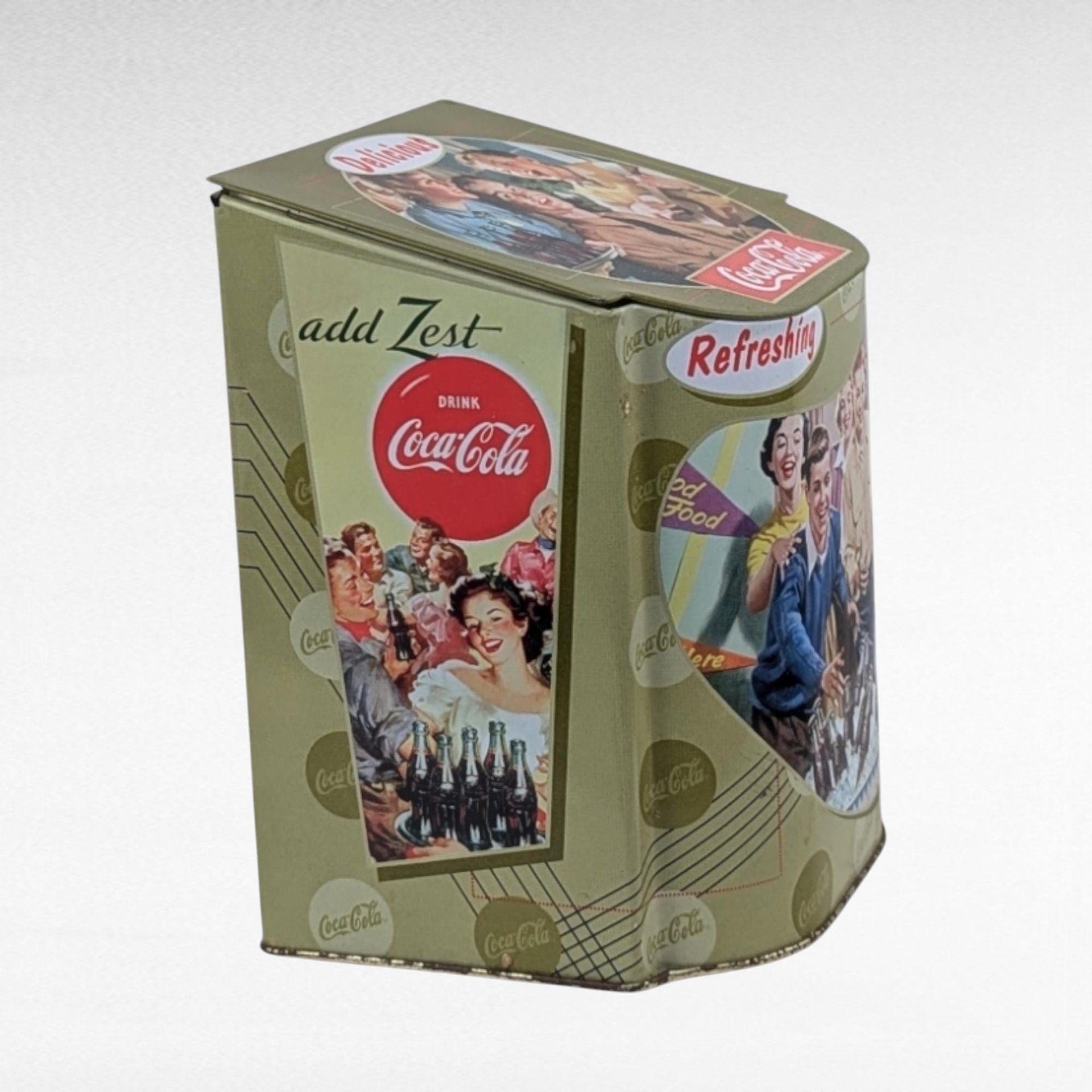 Vintage Collectible Tins - Hershey Reese's, Beatrix Potter, Coca Cola, & More - Decorative Storage, Gift for Collector