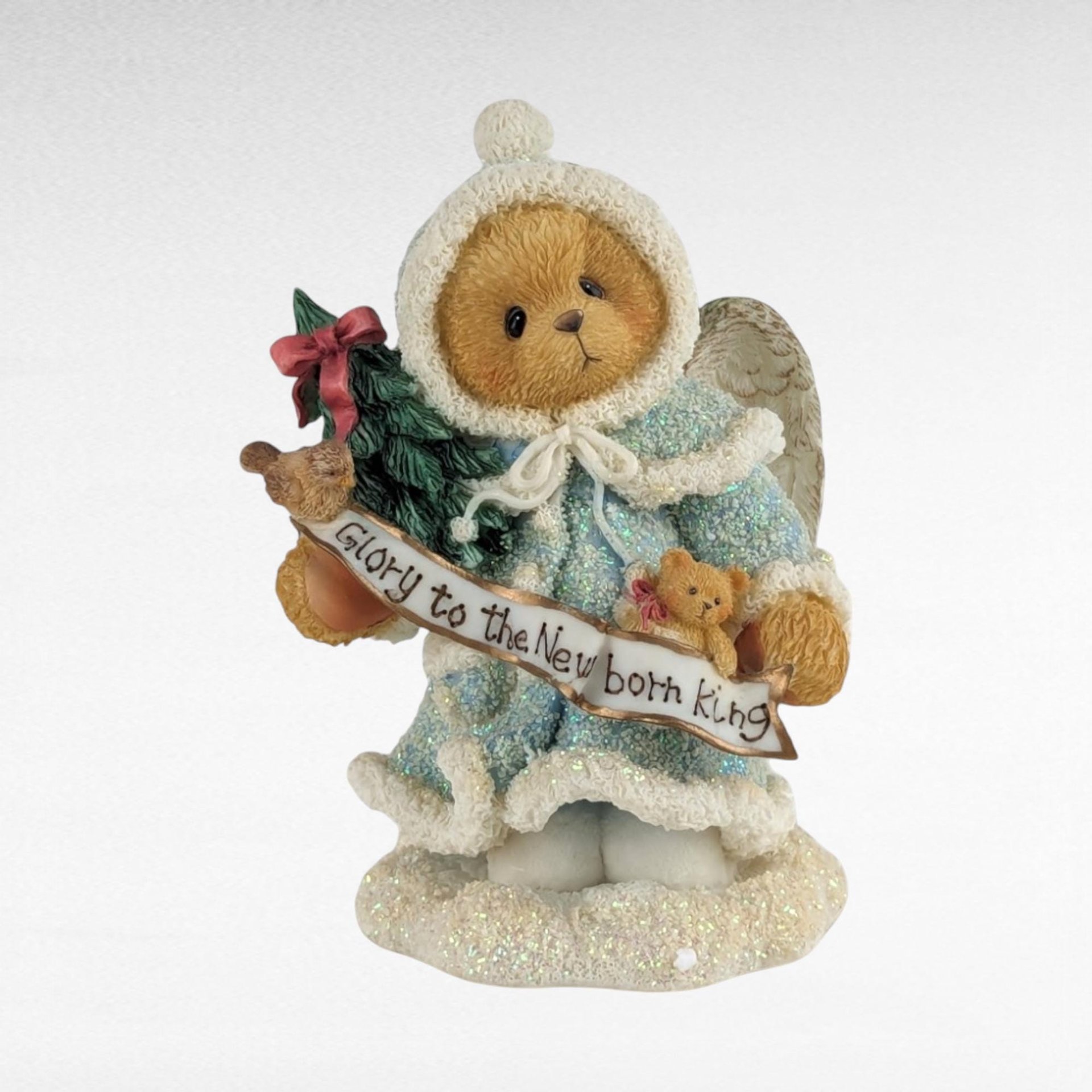 Vintage Cherished Teddies Figurines, 1992-1997, Collectible Bears, Wedding Music Box, Gift for Collector, Home Decor