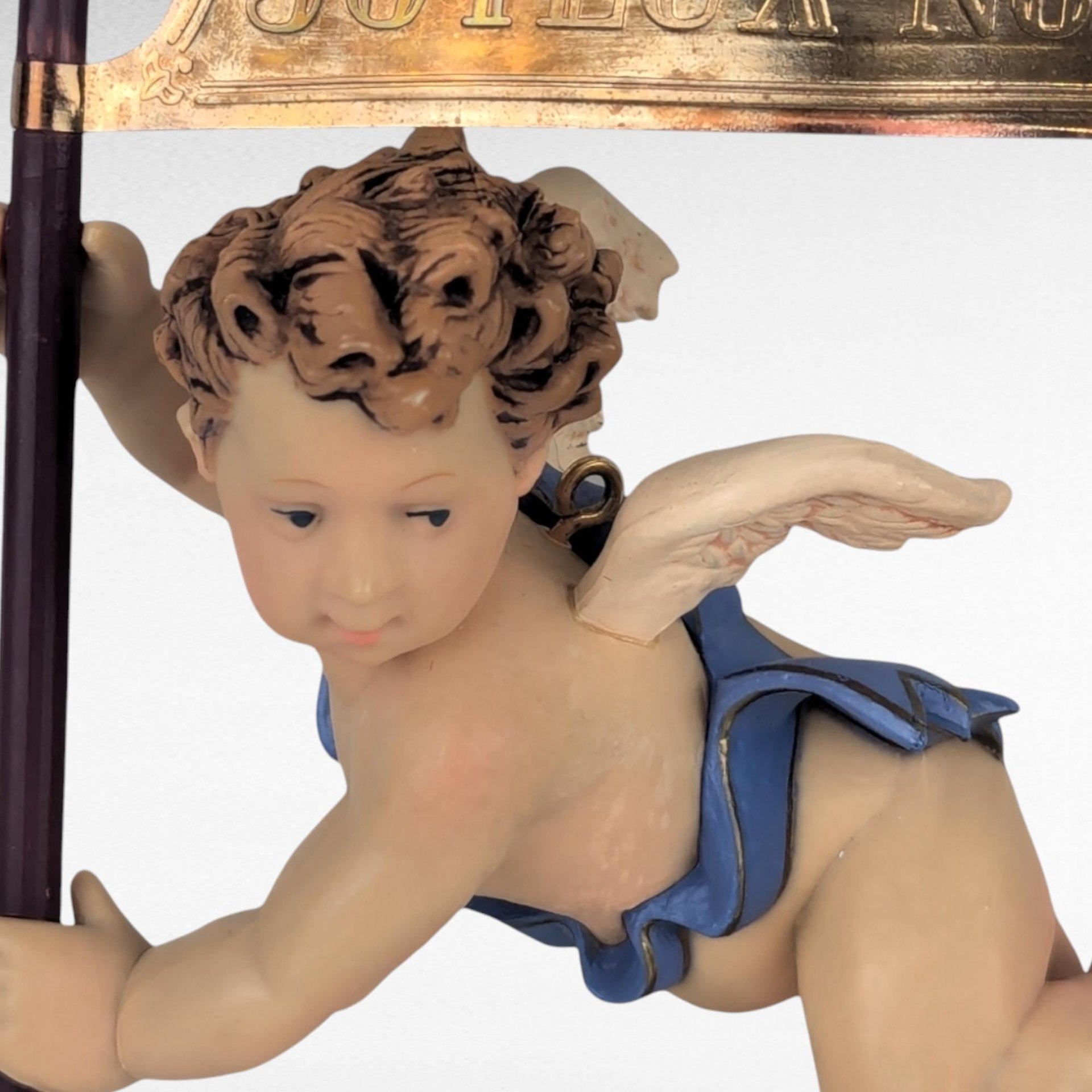 Vintage Hallmark Baroque Angel Ornament - Collectible Christmas Ornament, Angel Figurine, Holiday Decor, Gift for Collectors
