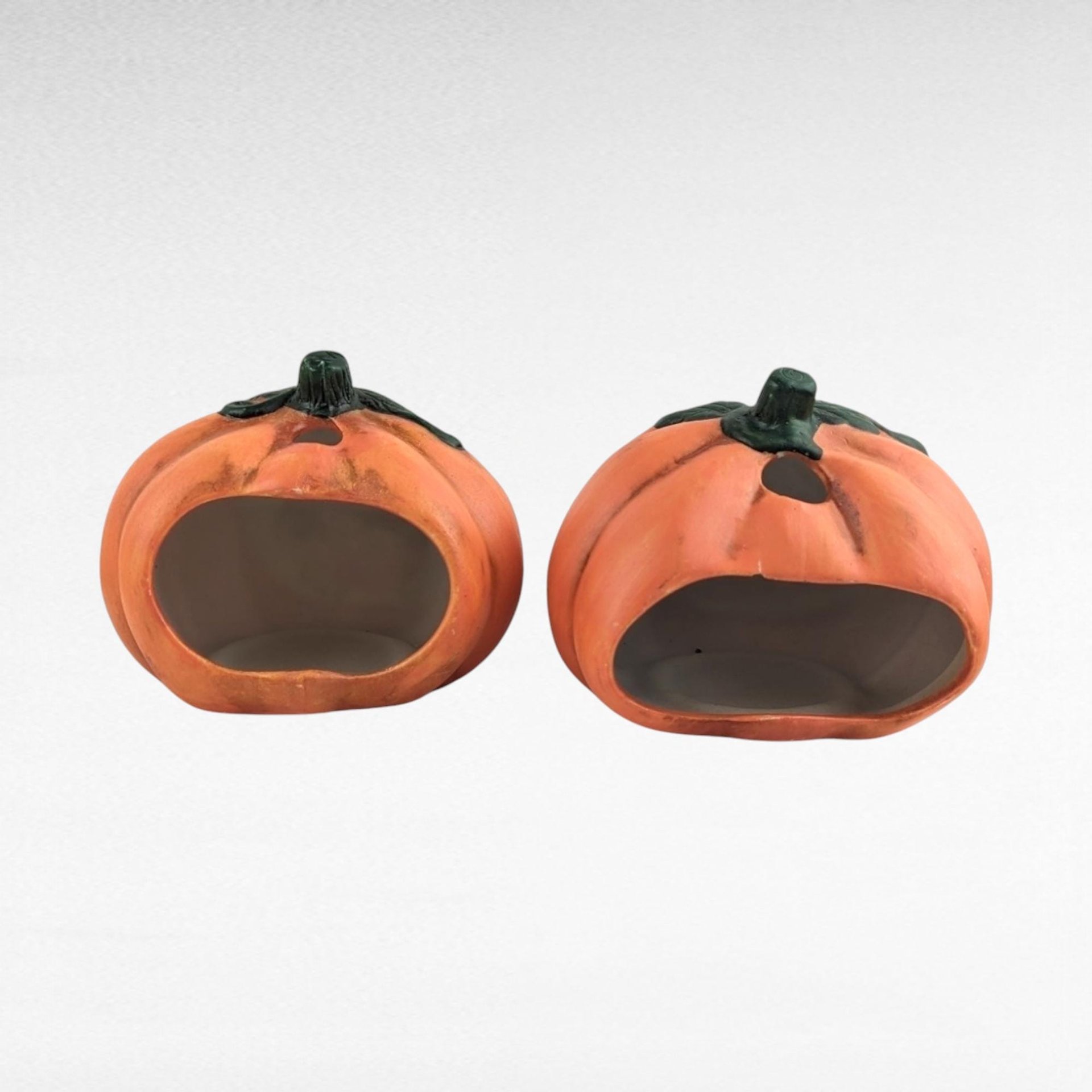 Vintage Ceramic Halloween Decor Lot - Ghost Figurines, Jack O' Lantern Nightlight, Tealight Holders - Spooky Home Decor, Halloween Gift