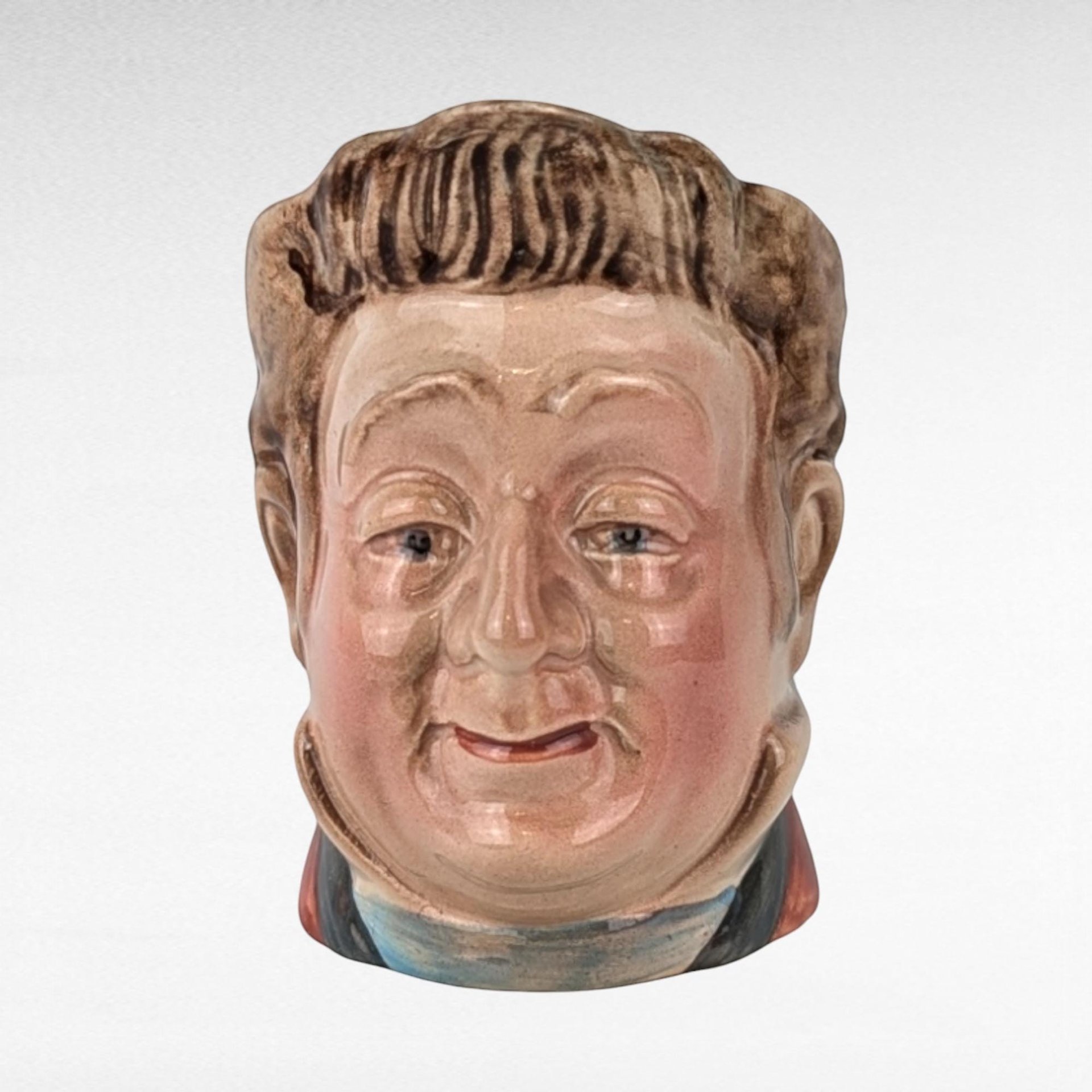 Vintage Beswick Mr. Pecksniff Toby Mug, Ceramic Character Jug, Dickens Collectible, Gift for Collector, 3.5 Inches