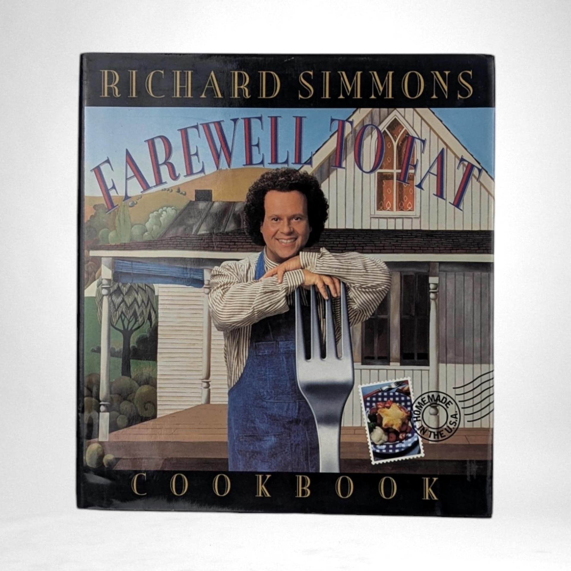Vintage Richard Simmons Cookbook Pair: "Farewell to Fat" Plus "Sweetie Pie" 1990s Diet & Dessert Recipes, Retro Fitness Gift