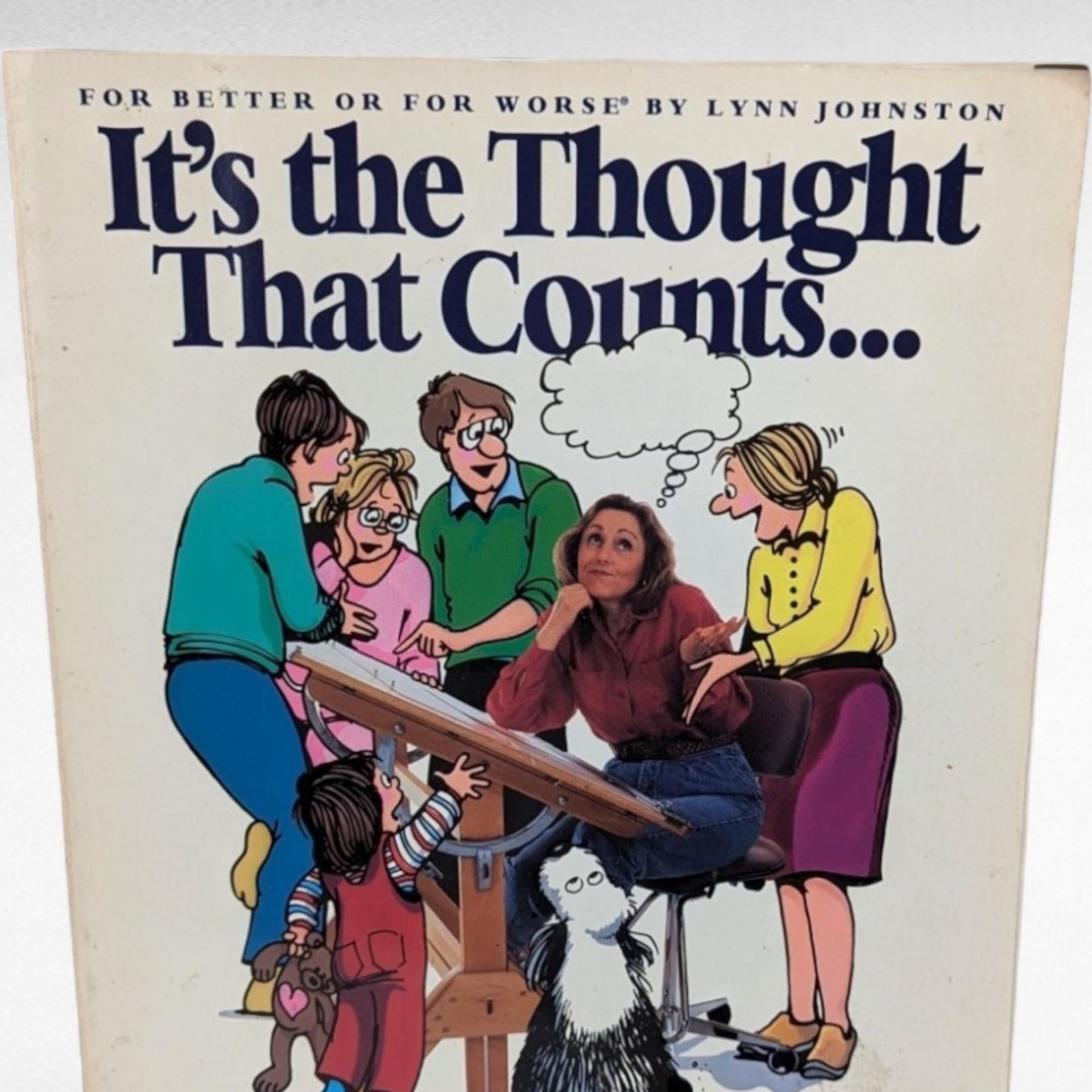 Vintage For Better or For Worse 15th Anniversary Book, 1994 Lynn Johnston Collection, Comic Strip Book, Gift for Cartoon Lover