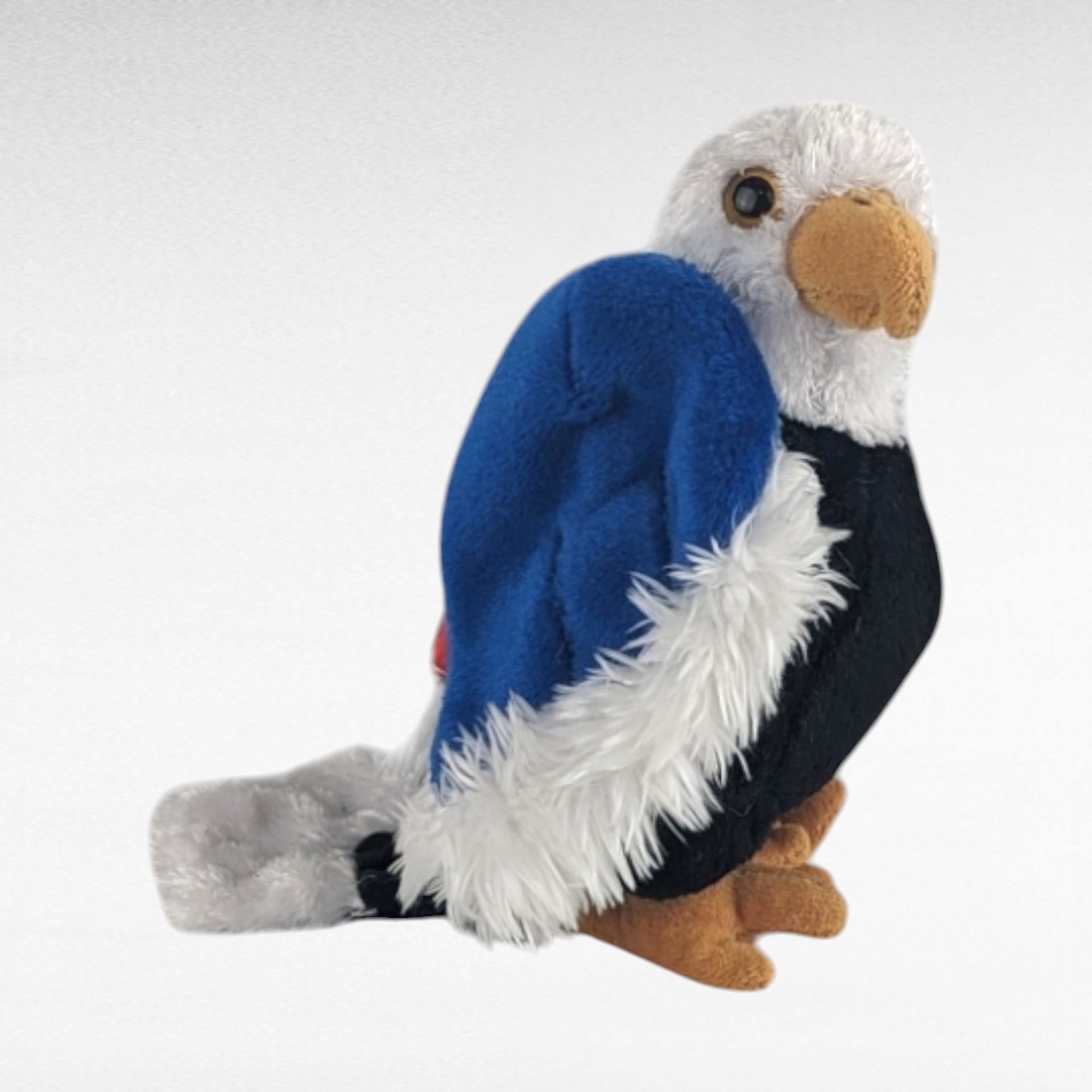 Vintage Patriotic Beanie Babies Lot (6) - Ty Patriot, Spangle, Red White Blue, America, Righty 2000, Free - Beanie Babies, Patriotic