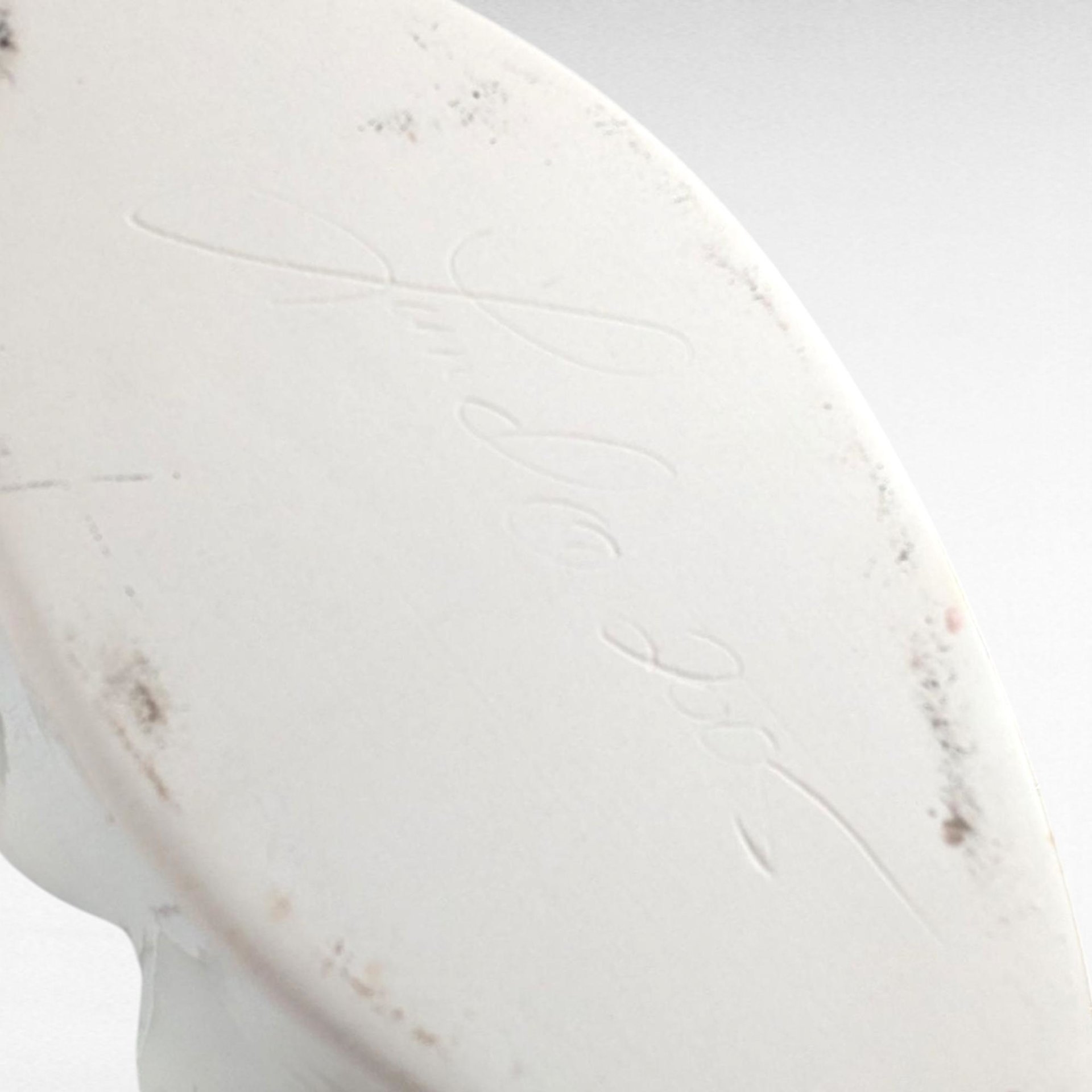 2005 Blue Sky Signed Porcelain Face Vase by Lund, Vintage Organic Modern Decor, Unique Gift for Art Lovers, Collectors
