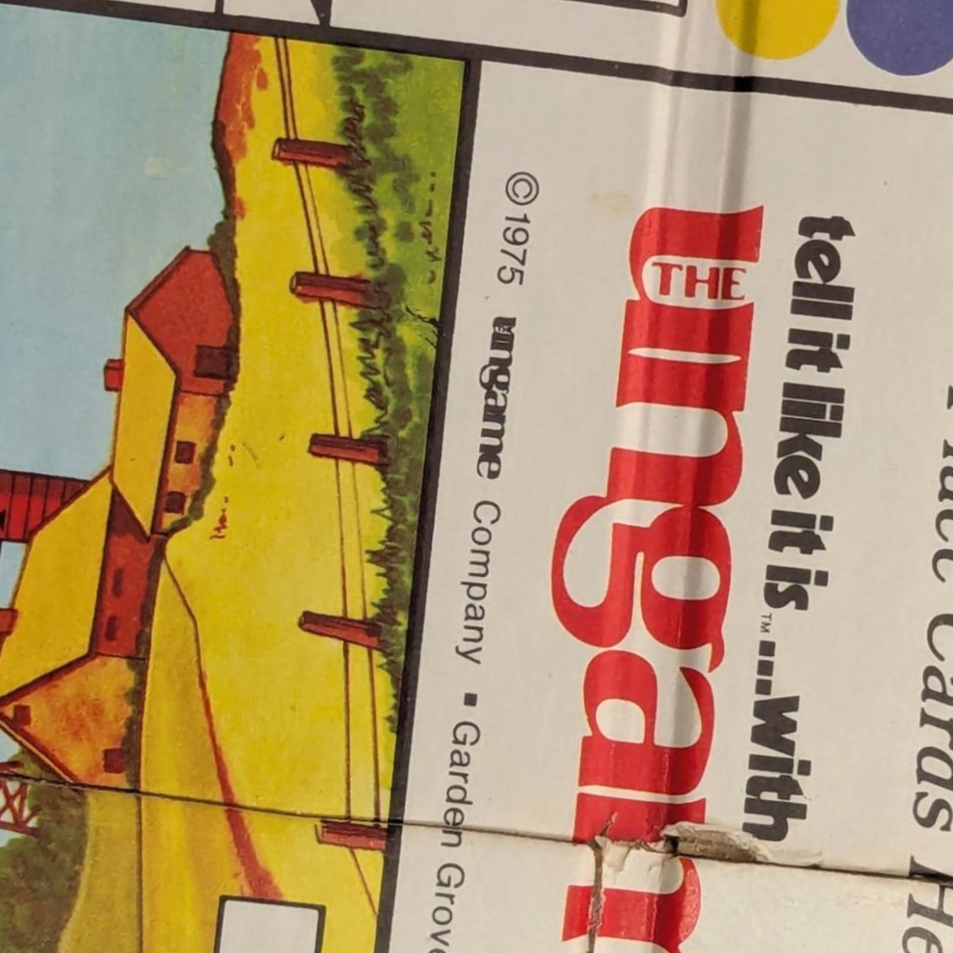 Vintage 1975 The Ungame Bookshelf Edition, Complete with Pieces & Instructions, Retro Board Game, Conversation Starter, Gift for Game Lovers