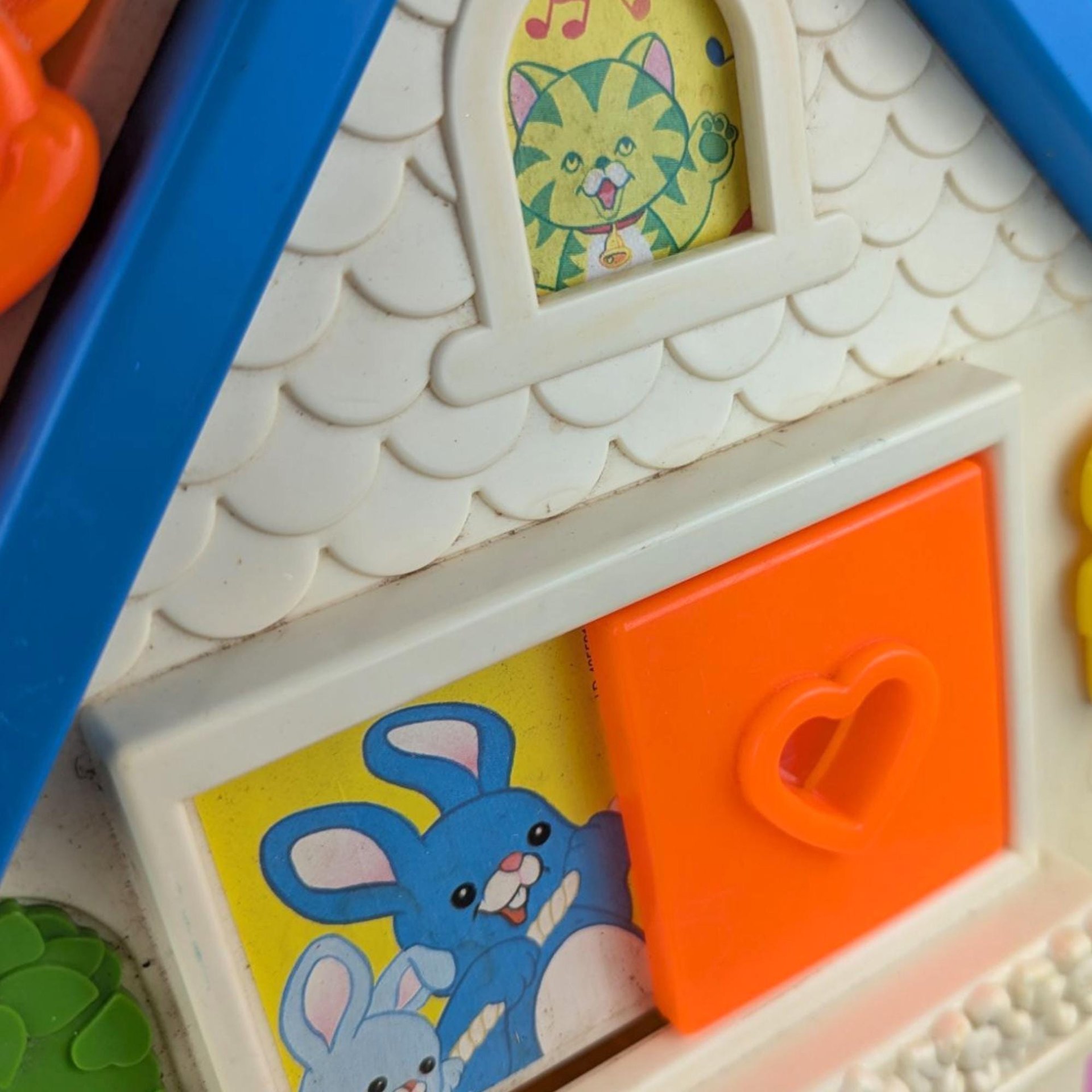 Vintage Fisher-Price Musical Activity Center, Crib Toy, Baby Activity Toy, 1970s Toy, Musical Toy, Baby Shower Gift, Nursery Decor