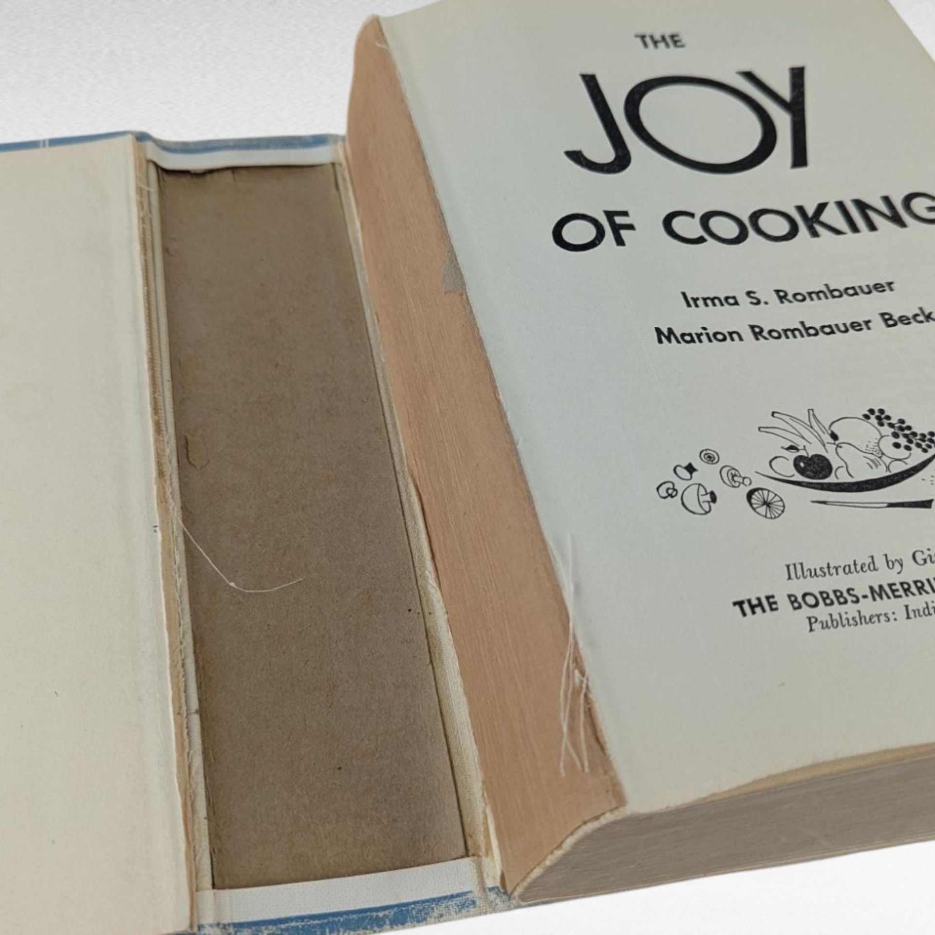 1953 The Joy of Cooking Cookbook, Classic Culinary Guide, Vintage Recipe Book by Rombauer & Becker