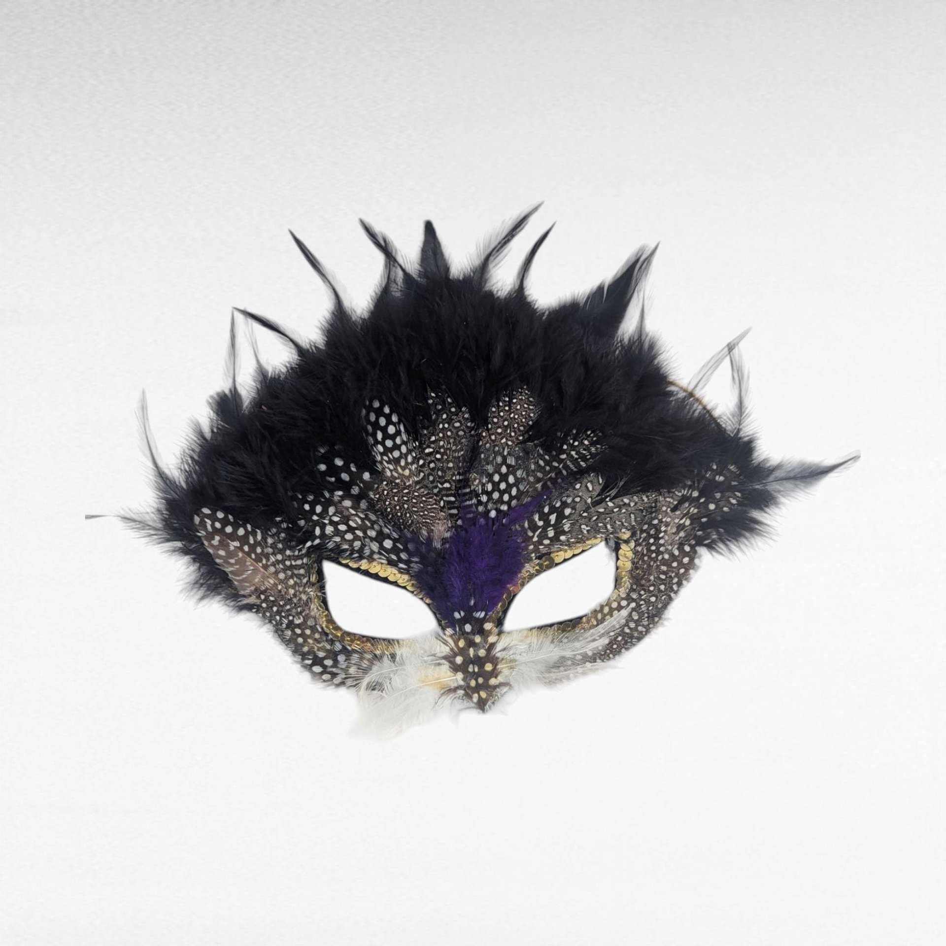Vintage Applause Feather Half Mask.
