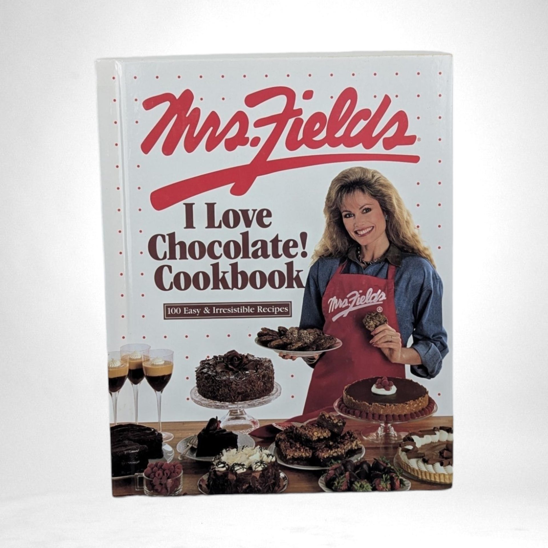 Vintage Mrs. Fields Cookbook Pair: "Cookie Book" & "I Love Chocolate!" 1990s Baking Recipes, Retro Dessert Gift, Cookie Lover