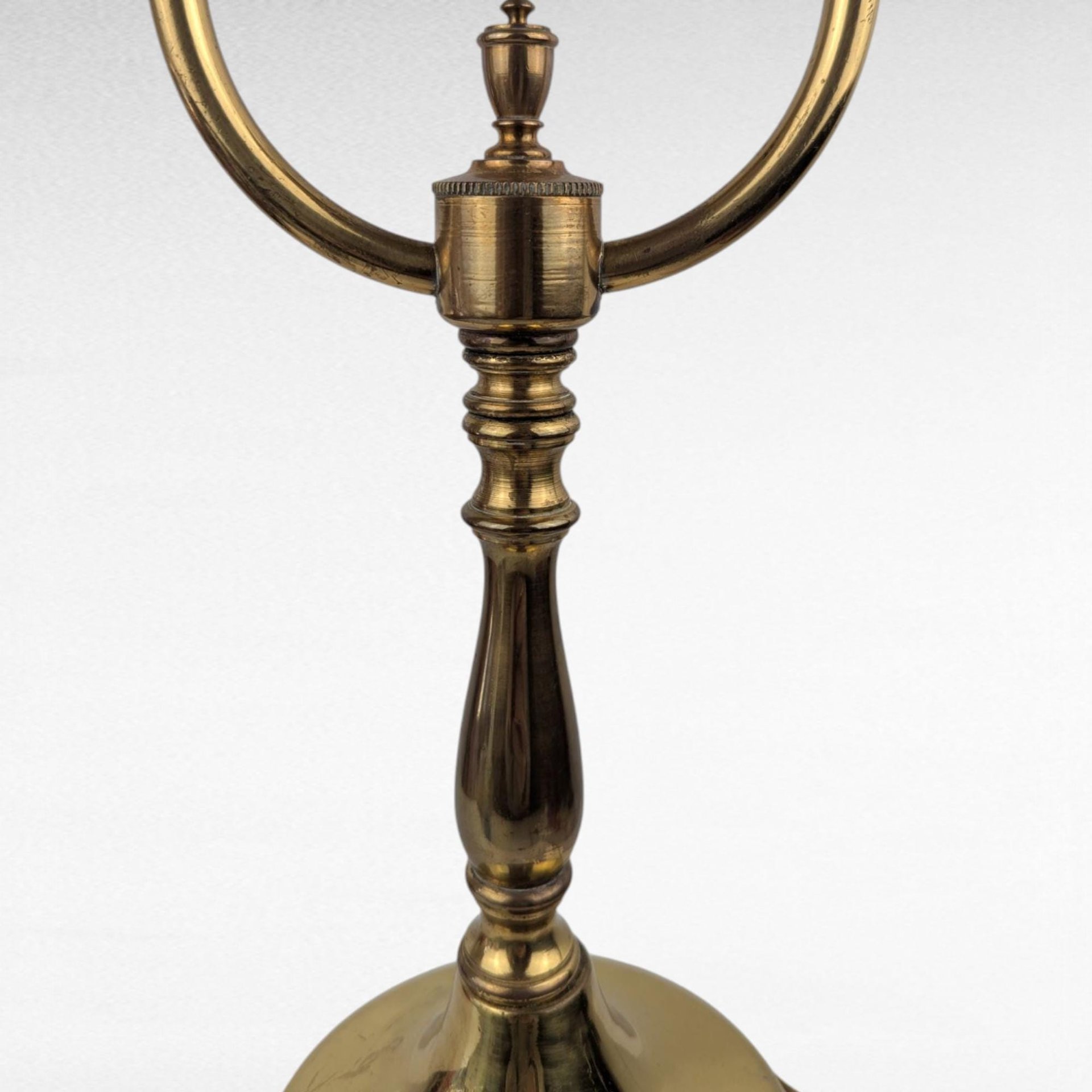 Vintage Double Brass Lamp, Gooseneck Lamp, Table Lamp, Brass Lighting, Two Light Lamp, Desk Lamp, Vintage Lighting, Decorative Lamp