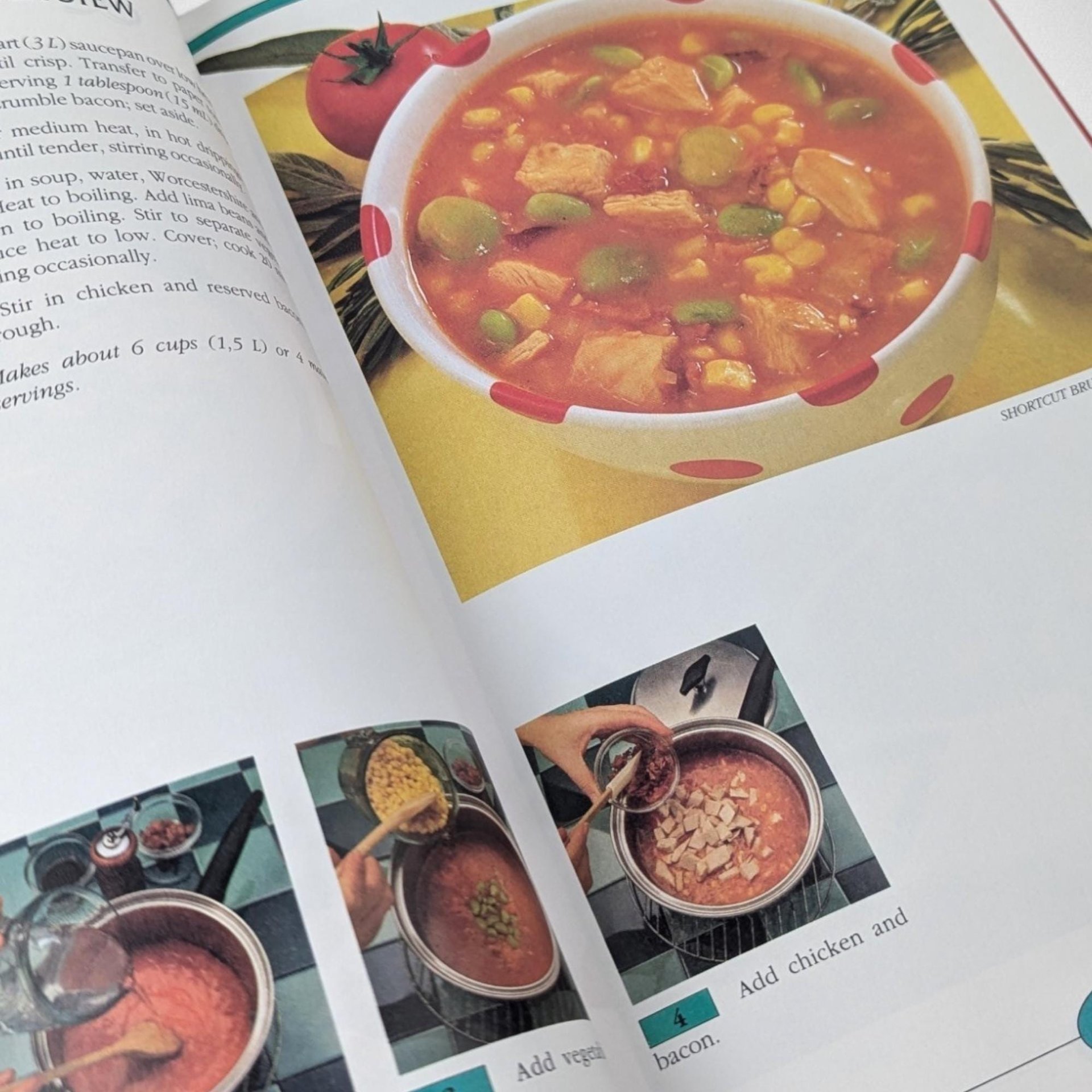 Vintage Campbell's Cookbook Pair - 1990s Simply Delicious & Quick and Easy Recipes - Classic Soup Dishes - Gift for Home Cook