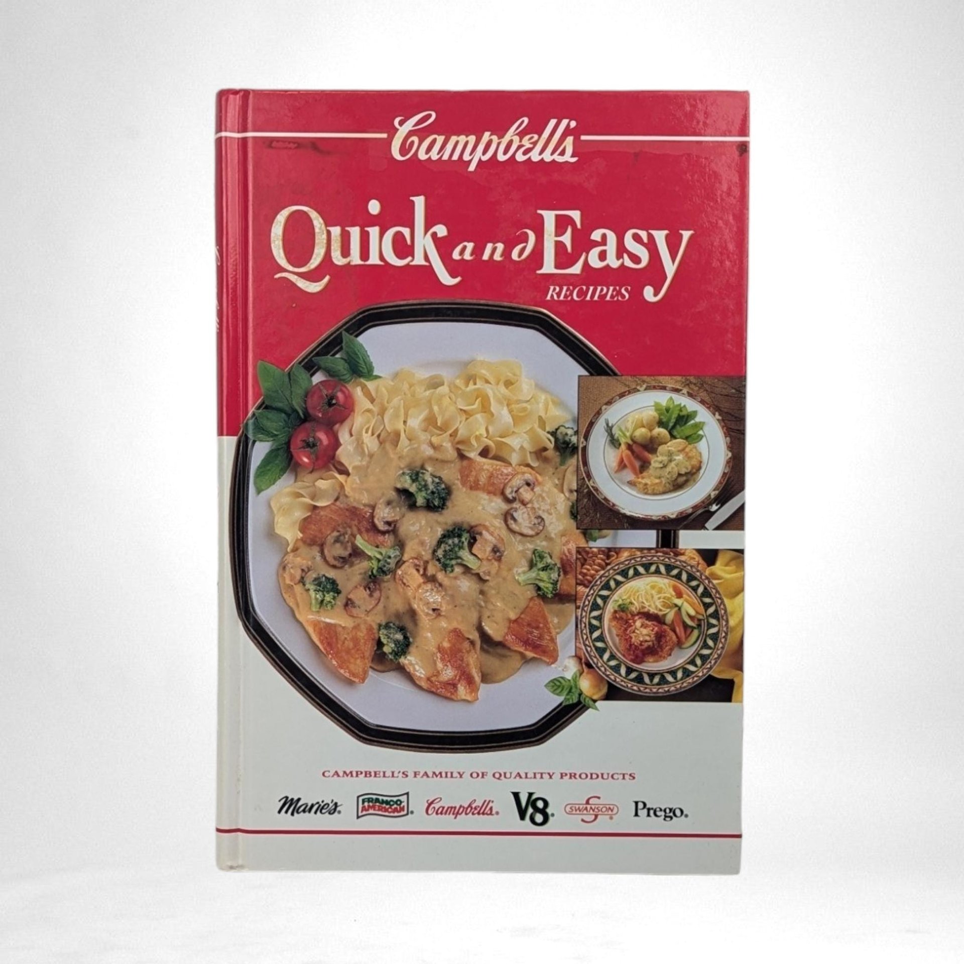 Vintage Campbell's Cookbook Pair - 1990s Simply Delicious & Quick and Easy Recipes - Classic Soup Dishes - Gift for Home Cook
