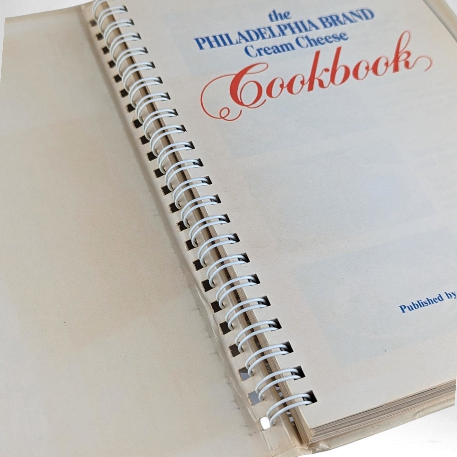 Vintage Philadelphia Cream Cheese Cookbook Pair - 1980s Recipes, Cheesecakes, Appetizers, Dips - Retro Kitchen Decor