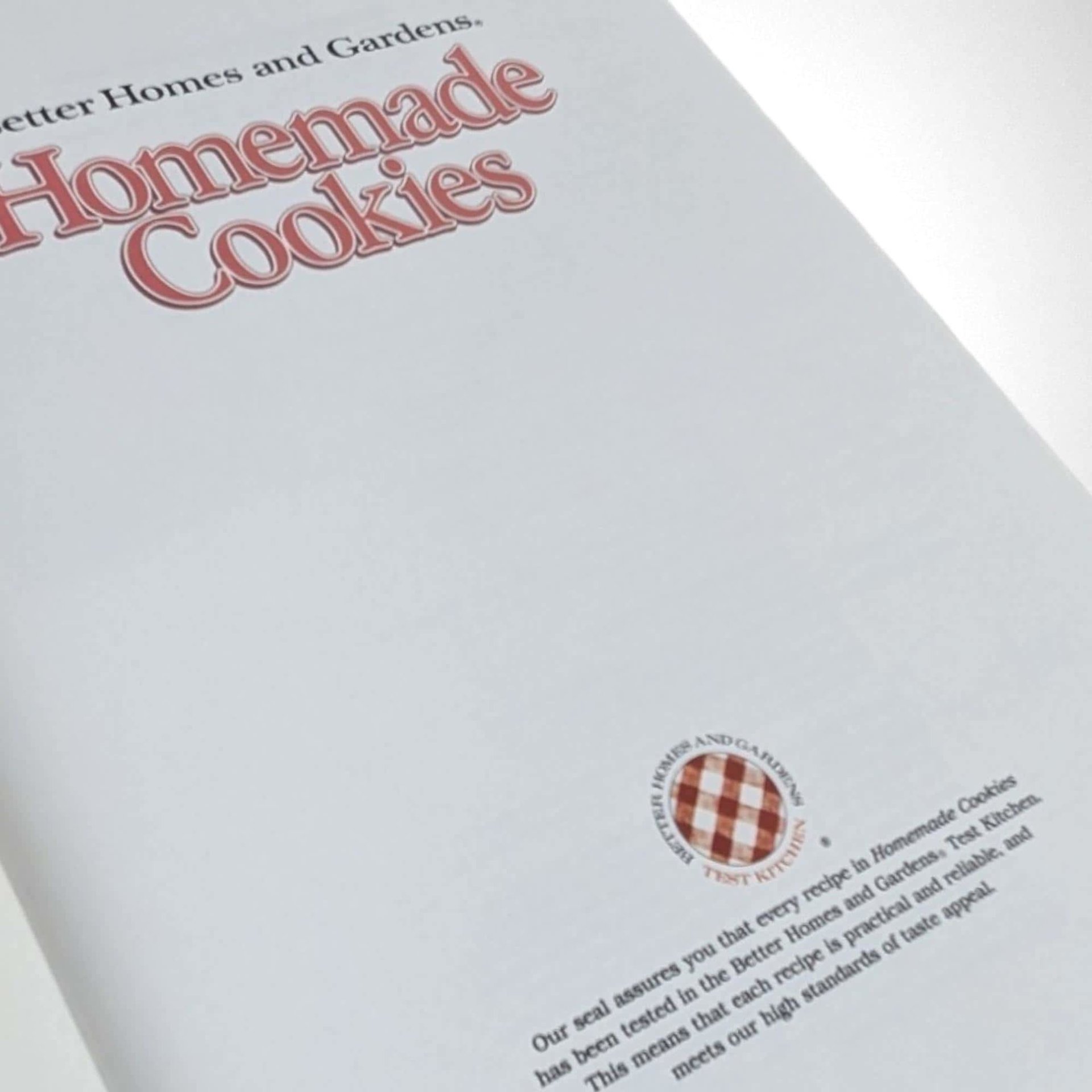 Vintage Better Homes and Gardens Dessert Cookbook Pair - Homemade Holidays & Cookies, 1990s Recipes, Retro Baking